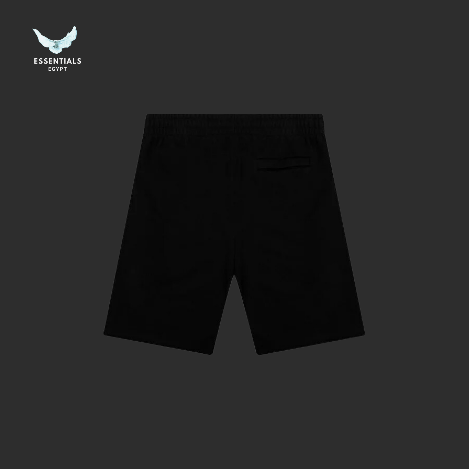 Off - White Logo Sweatshorts – Black_White - ESSENTIALS EGYPT