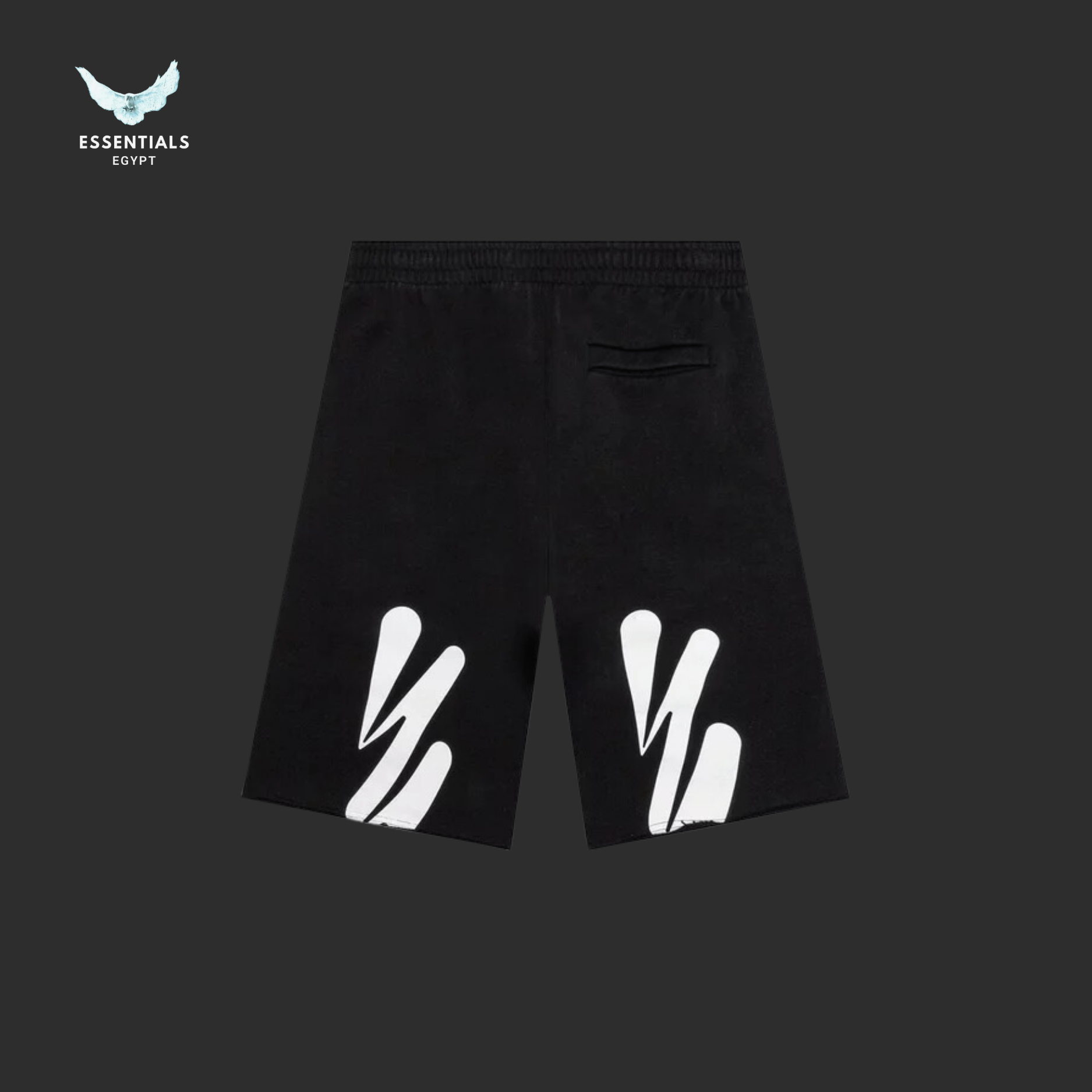 Off - White Wave Diag Slim T-Shirt – White/Black - ESSENTIALS EGYPT