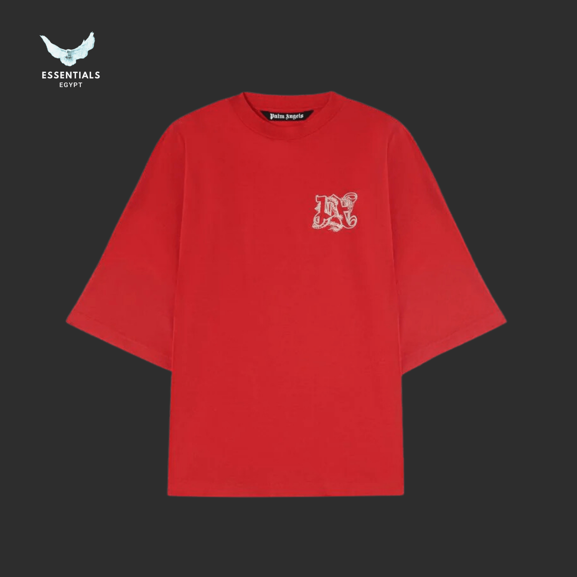 Palm Angels T-Shirt – Dragon Loose Fit - ESSENTIALS EGYPT