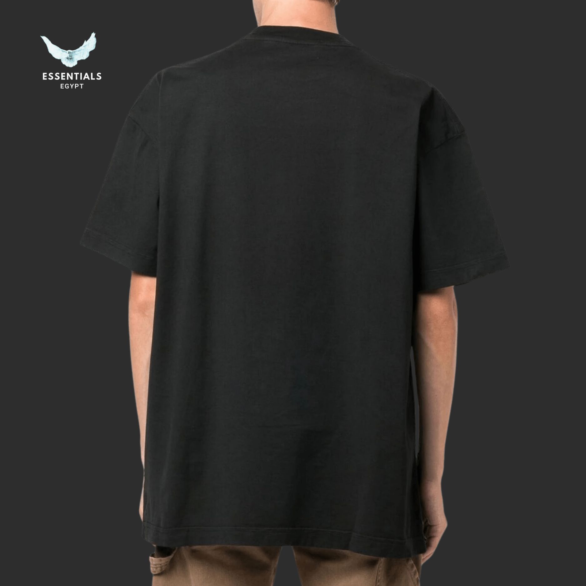 Palm Angels T-Shirt – Burning Logo Cotton - ESSENTIALS EGYPT