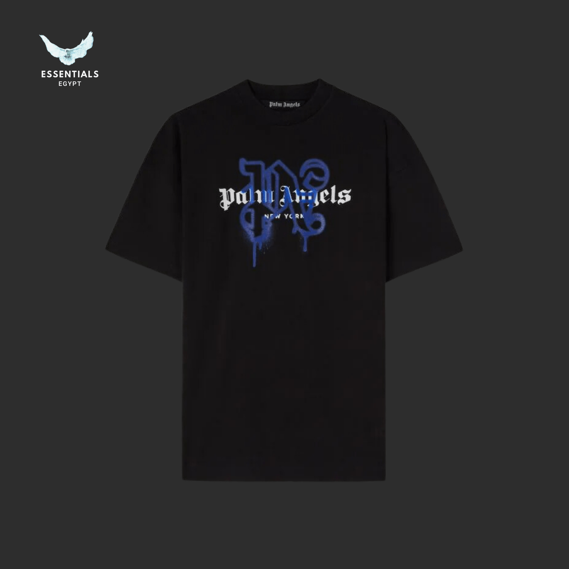 Palm Angels T-Shirt – Spray Bear Graphic - ESSENTIALS EGYPT