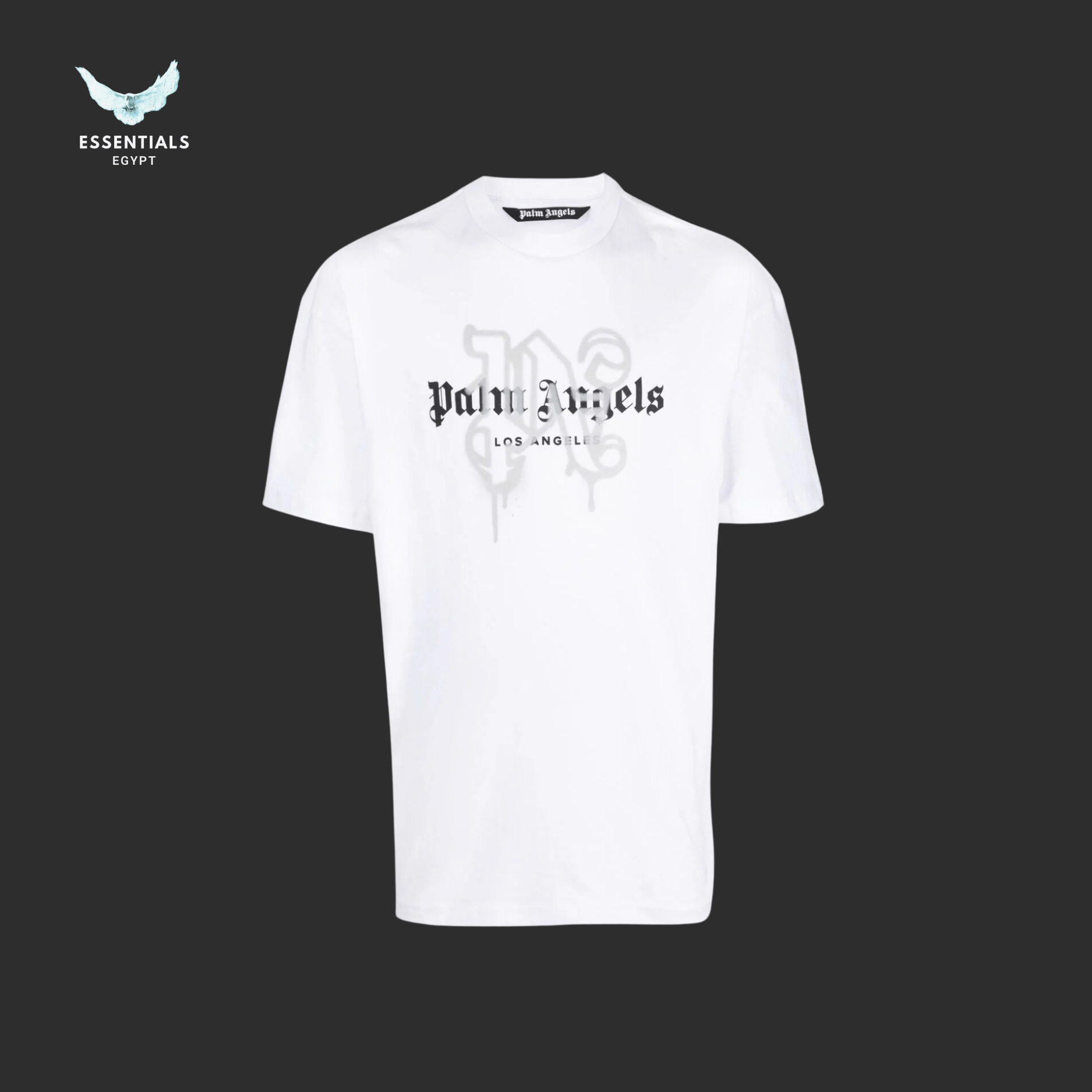 Shirt White Palm Angels La T Shirt Palm Angels Spray City LA Tee