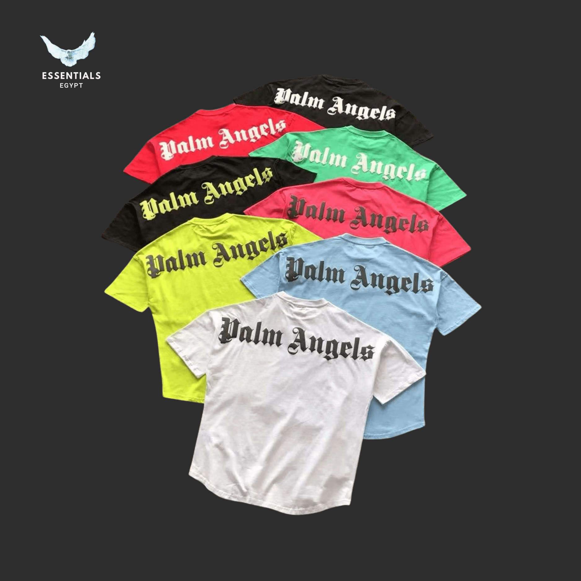 Palm Angels T-Shirt – Classic Logo Edition - ESSENTIALS EGYPT