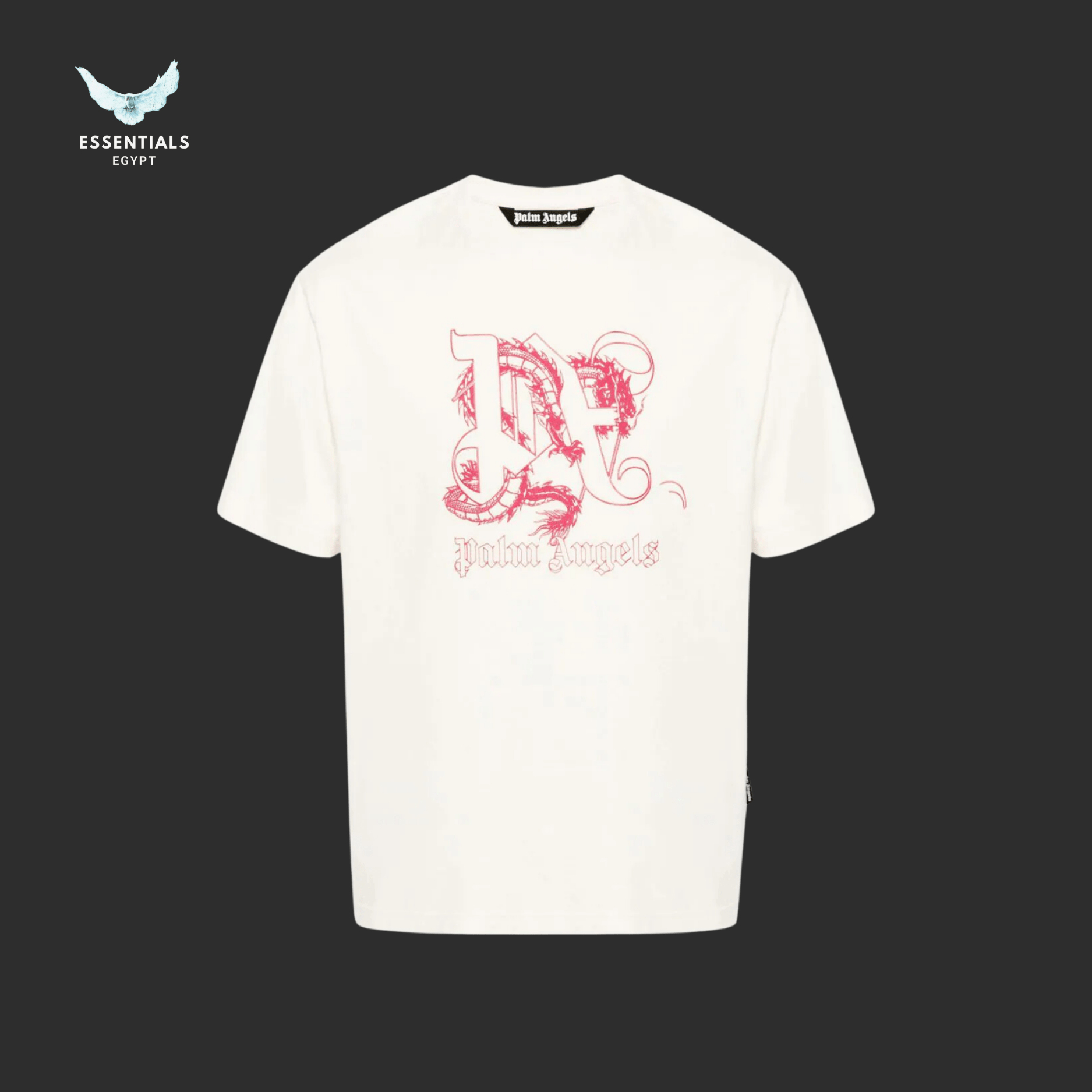 Palm Angels T-Shirt – Vision Dragon - ESSENTIALS EGYPT