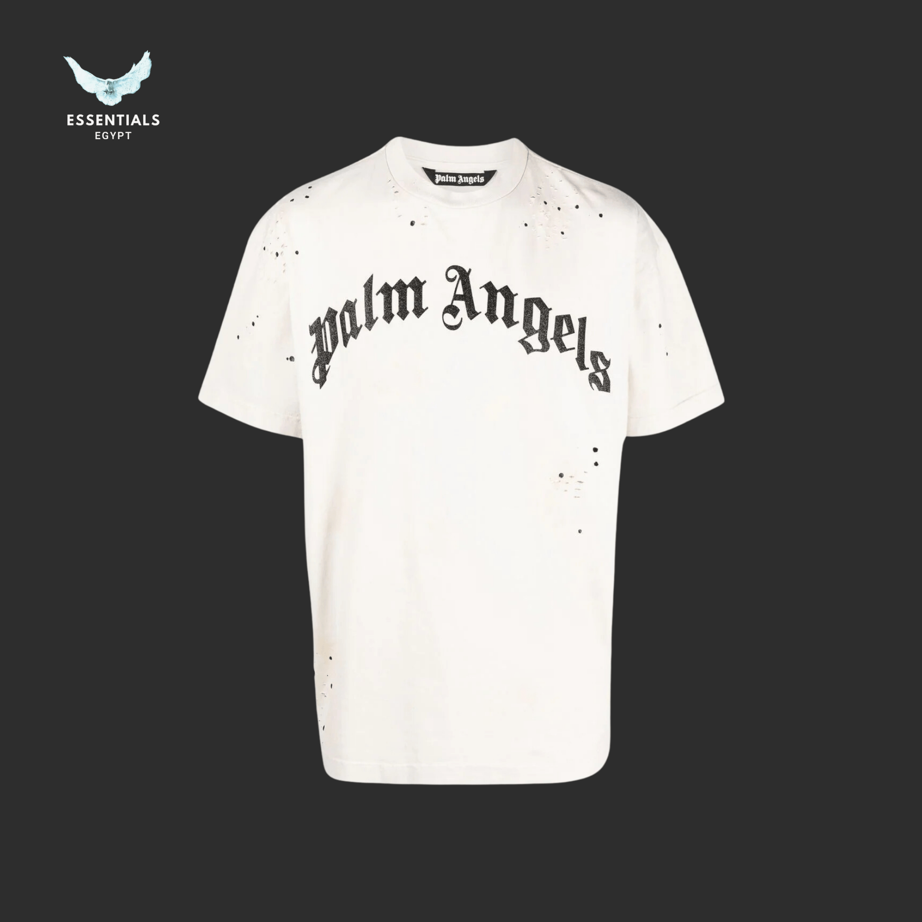 Palm Angels T-Shirt – Classic Logo - ESSENTIALS EGYPT