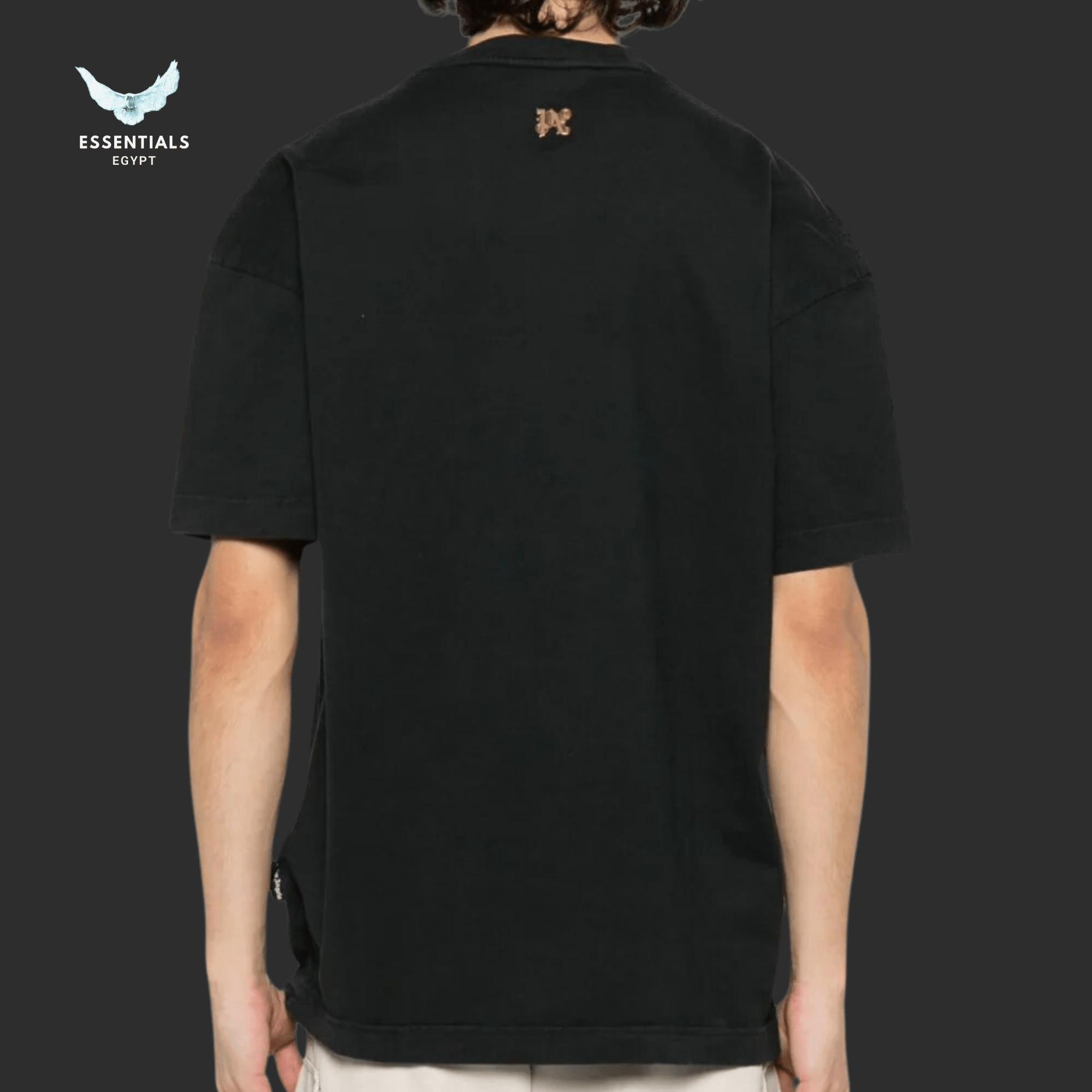Palm Angels T-Shirt – Burning Monogram Print - ESSENTIALS EGYPT