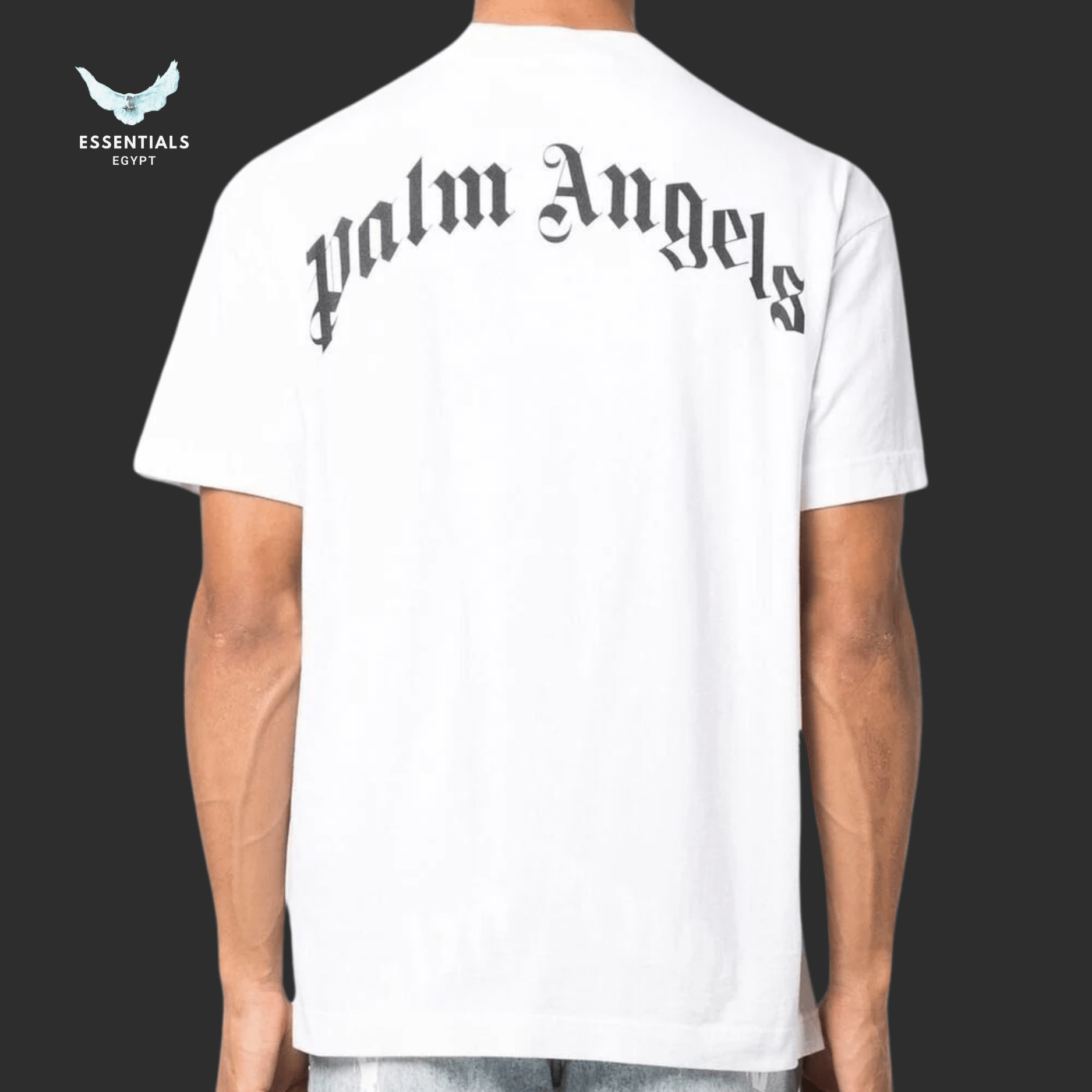 Palm Angels T-Shirt – Bear Motif Classic - ESSENTIALS EGYPT