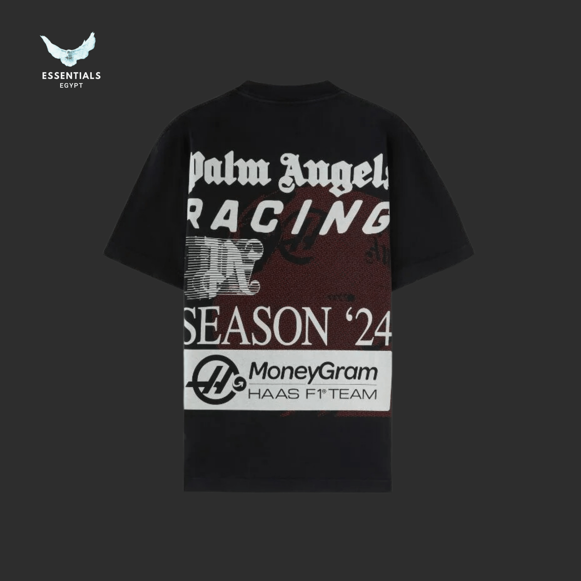 Palm Angels T-Shirt – Haas F1 Team - ESSENTIALS EGYPT