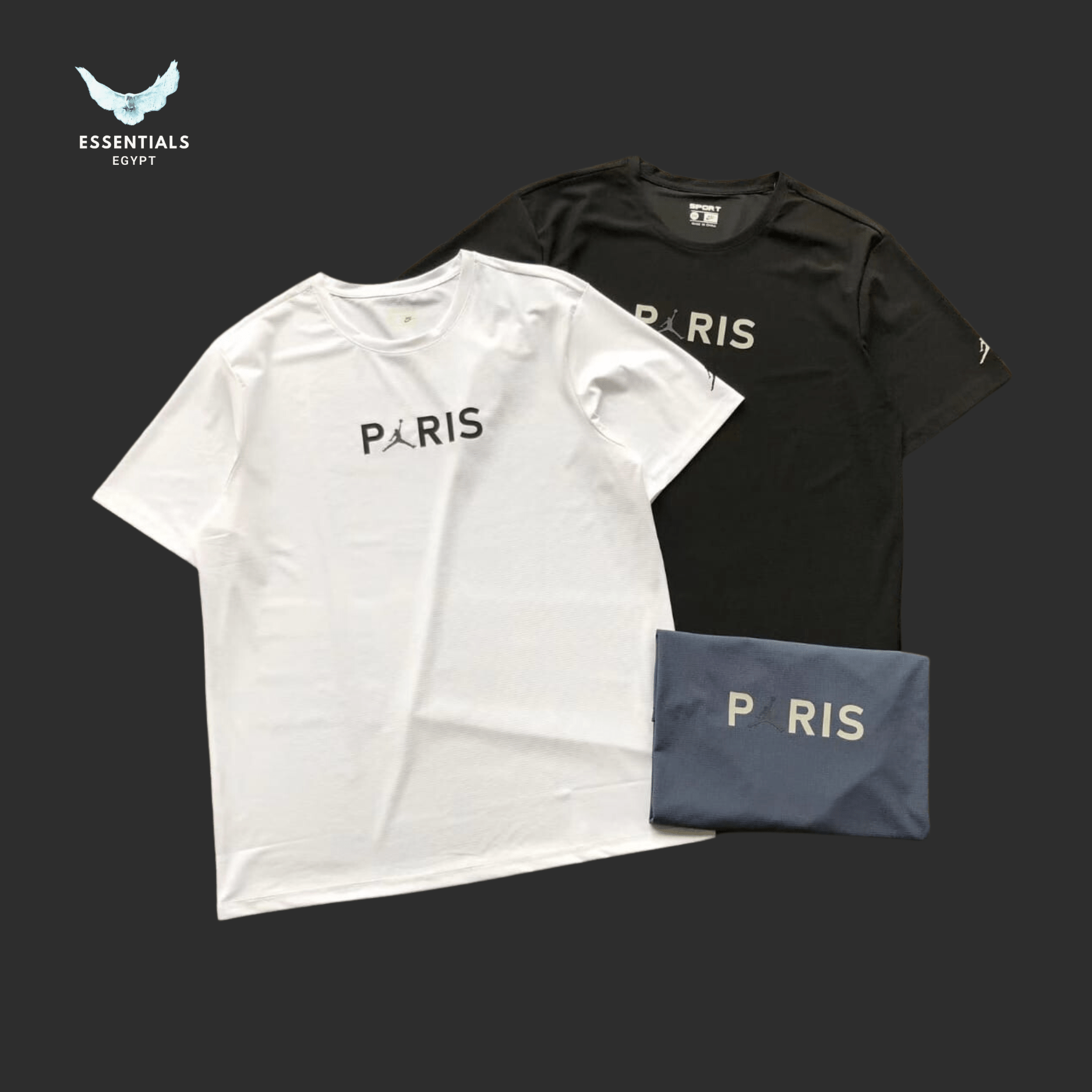 Paris x Jordan Tee - ESSENTIALS EGYPT