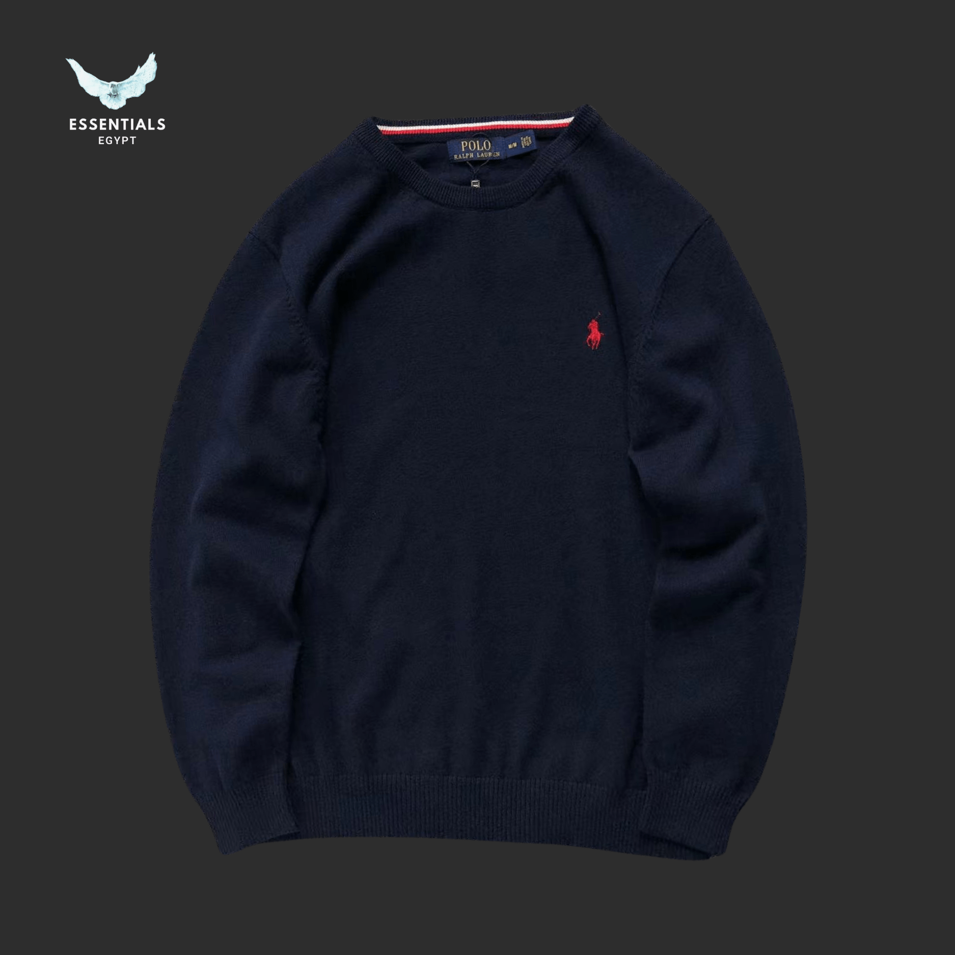 Ralph Lauren Sweater – Wool Knit Crewneck - ESSENTIALS EGYPT