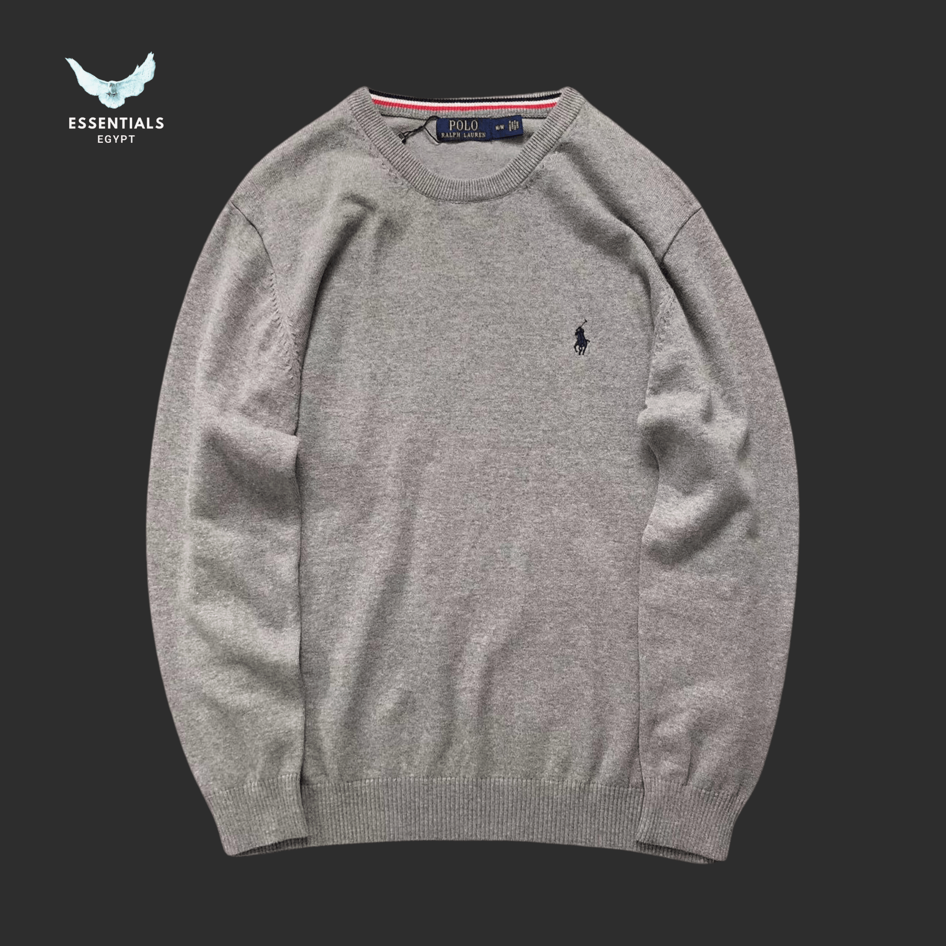 Ralph Lauren Sweater – Wool Knit Crewneck - ESSENTIALS EGYPT
