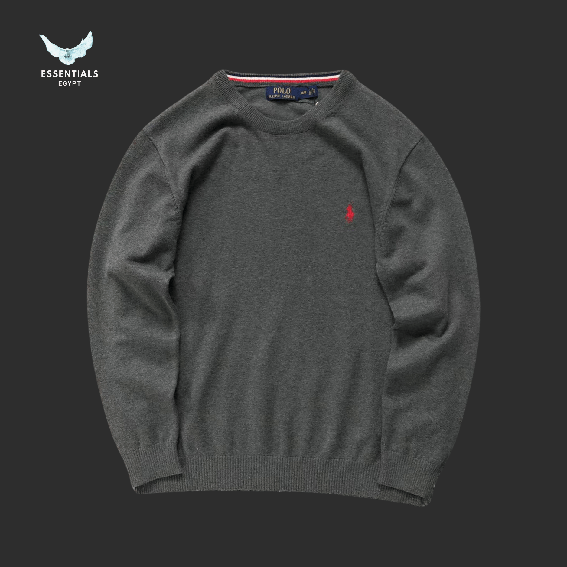 Ralph Lauren Sweater – Wool Knit Crewneck - ESSENTIALS EGYPT