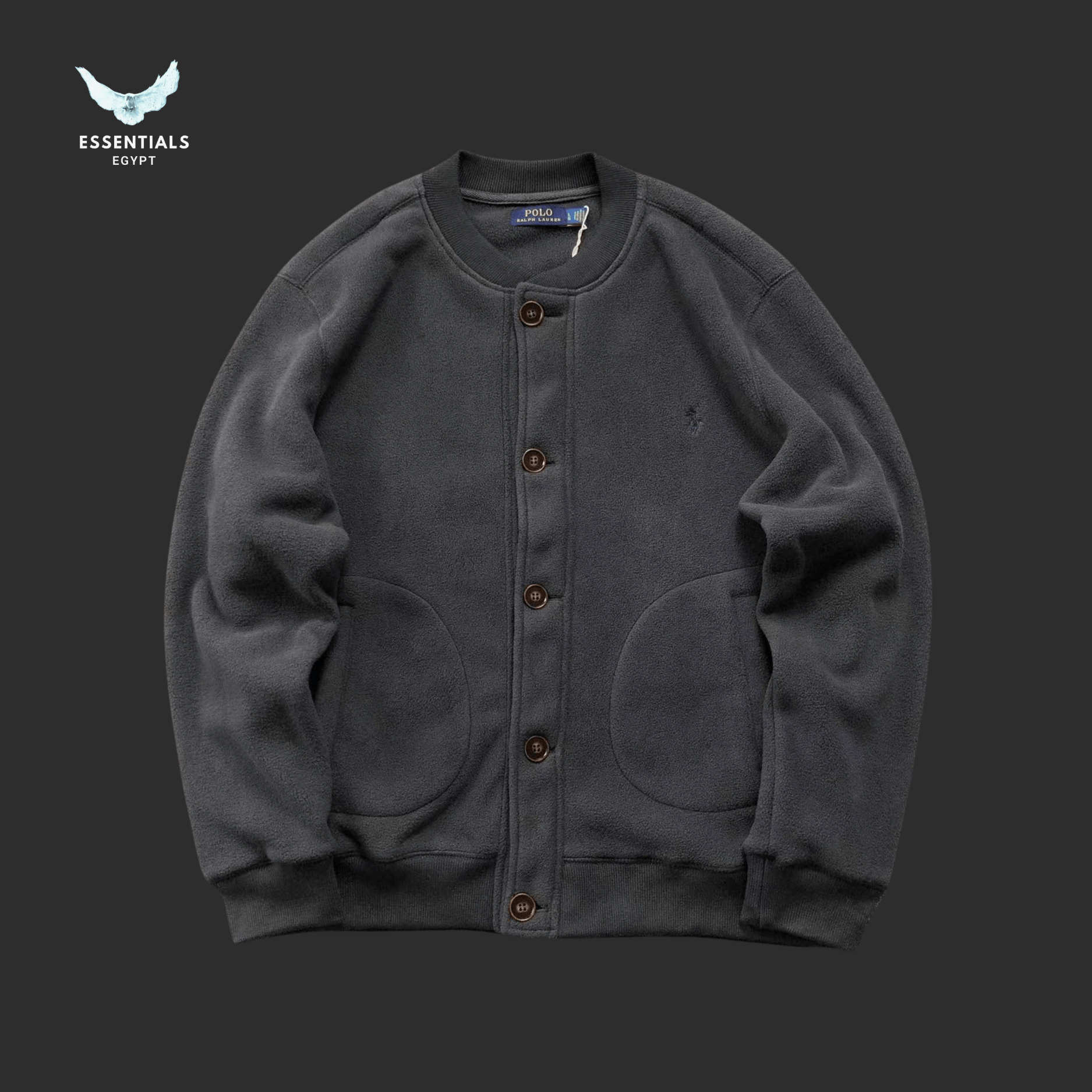 Ralph Lauren Cardigan – Button - Up Knit - ESSENTIALS EGYPT