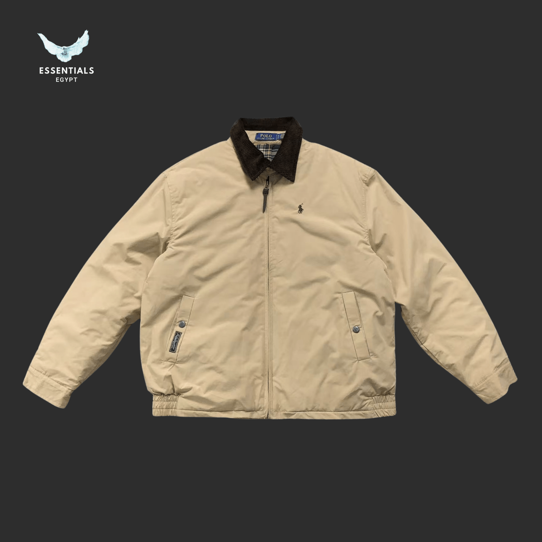 Ralph Lauren Jacket – Cotton Canvas Zip - ESSENTIALS EGYPT