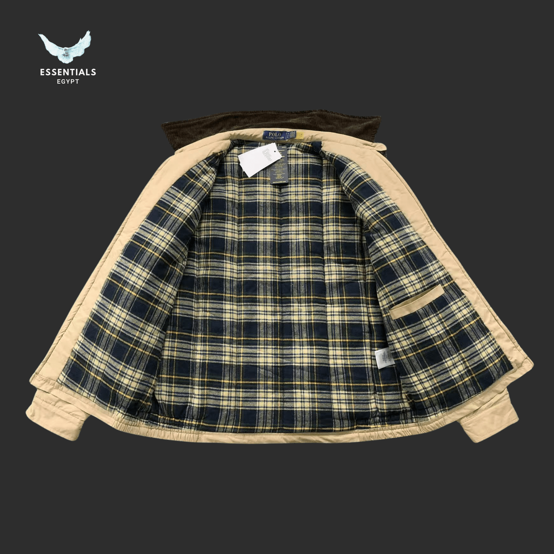 Ralph Lauren Jacket – Cotton Canvas Zip - ESSENTIALS EGYPT