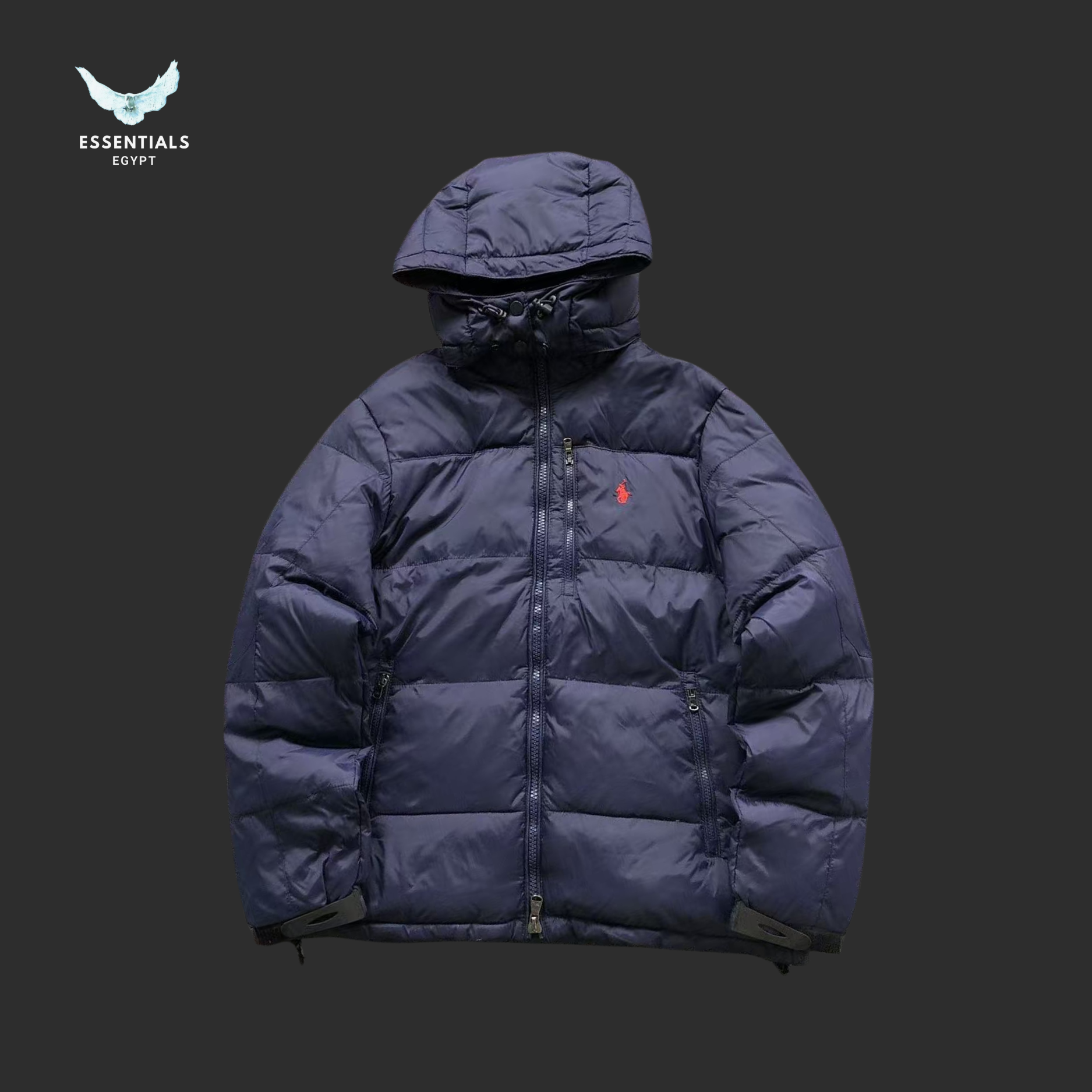 Ralph Lauren Down Jacket – Navy & Black Puffer