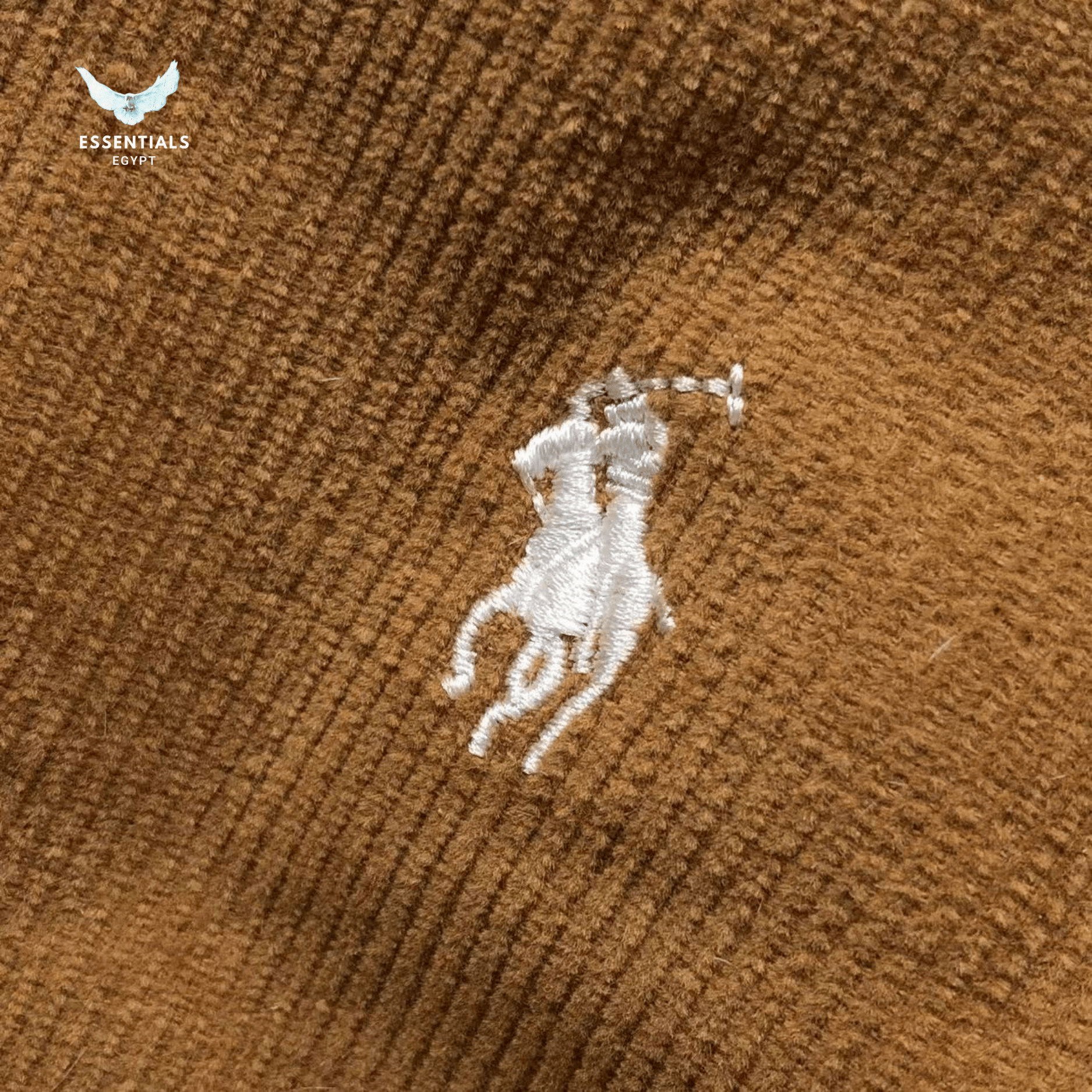 Ralph Lauren Down Jacket – Shearling Collar Brown - ESSENTIALS EGYPT