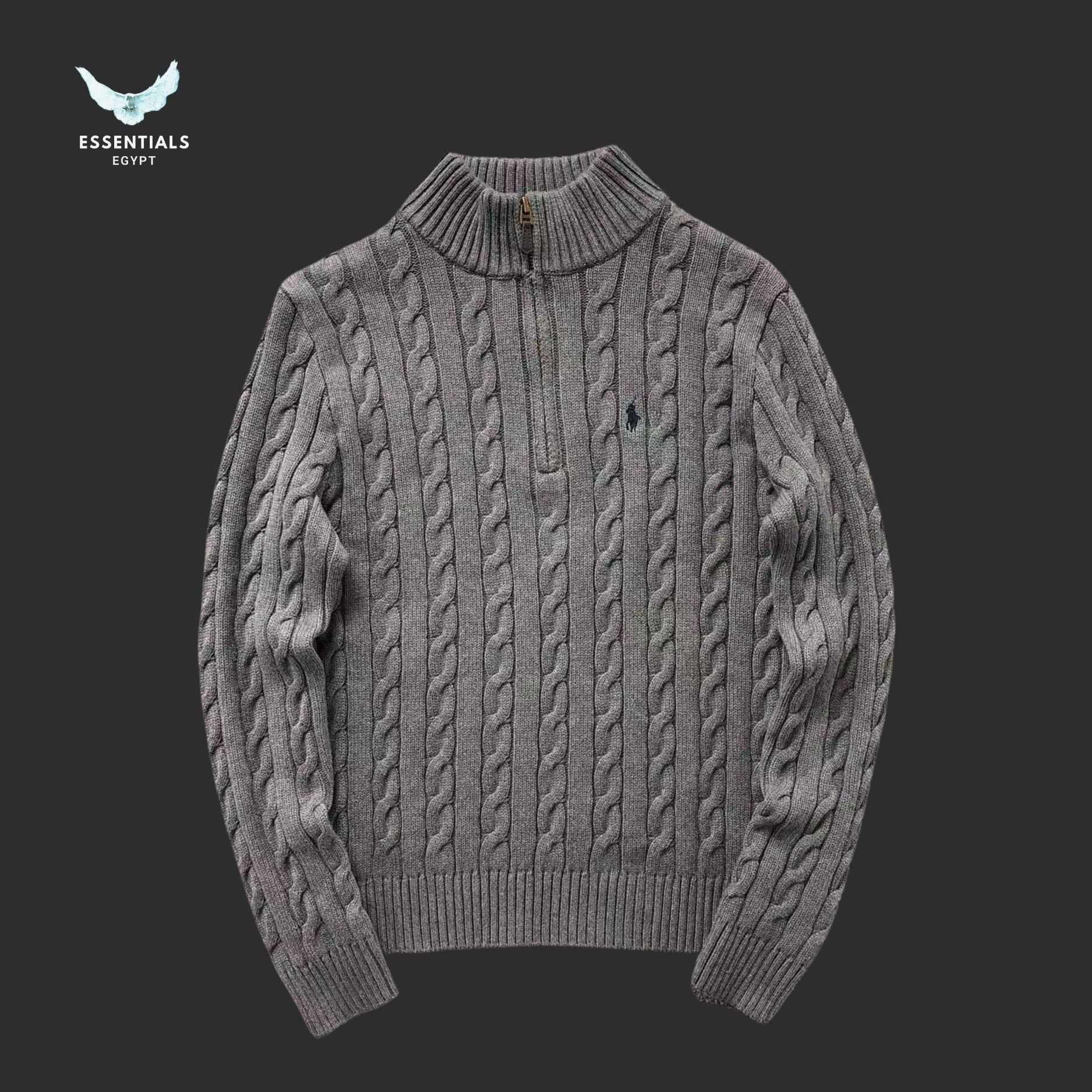 Ralph Lauren Cable - Knit Sweater – Signature Collection - ESSENTIALS EGYPT