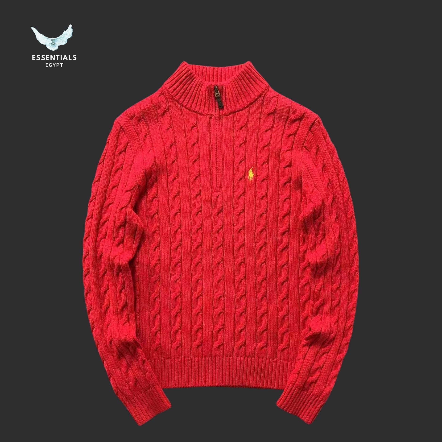 Ralph Lauren Cable - Knit Sweater – Signature Collection - ESSENTIALS EGYPT