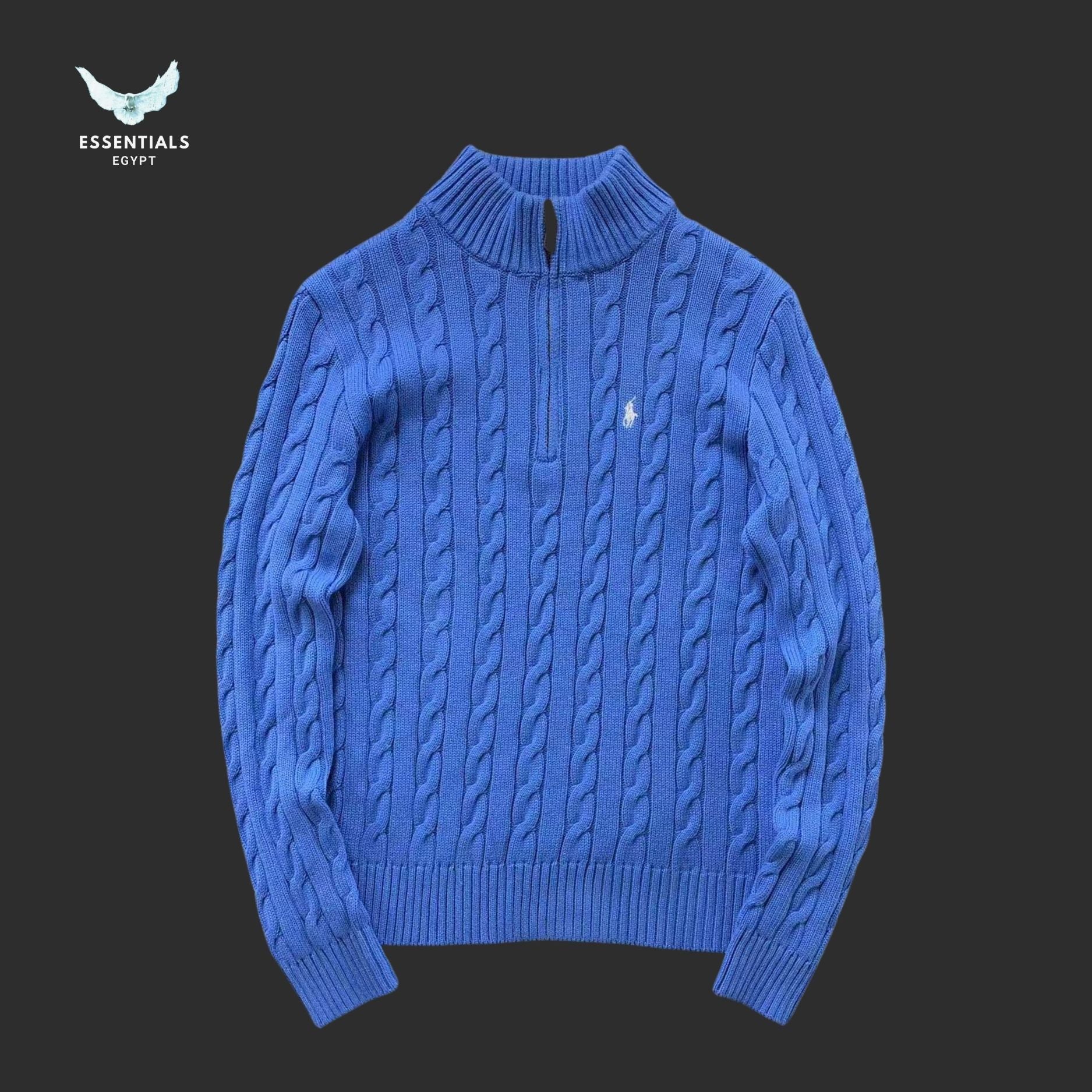 Ralph Lauren Cable - Knit Sweater – Signature Collection - ESSENTIALS EGYPT