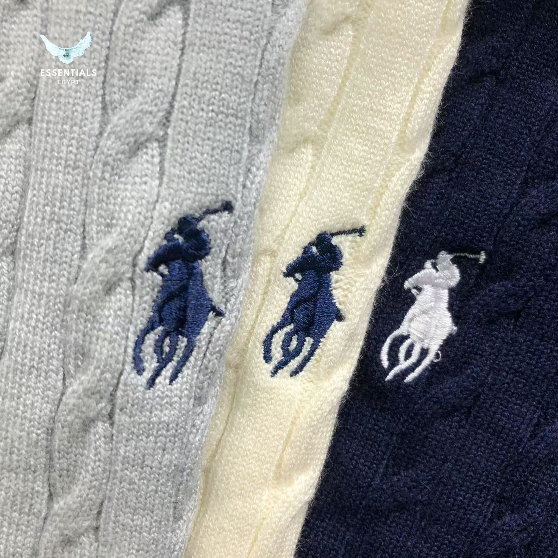 Ralph Lauren Cable - Knit Cardigan – Button - Up Edition - ESSENTIALS EGYPT