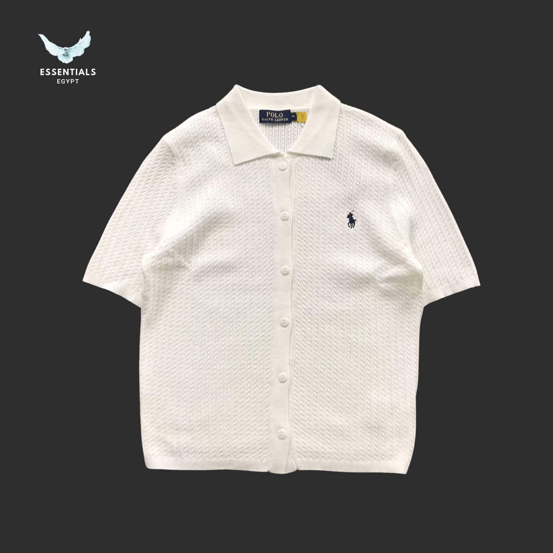 Ralph Lauren Knit Polo Tee – Women’s Fit - ESSENTIALS EGYPT