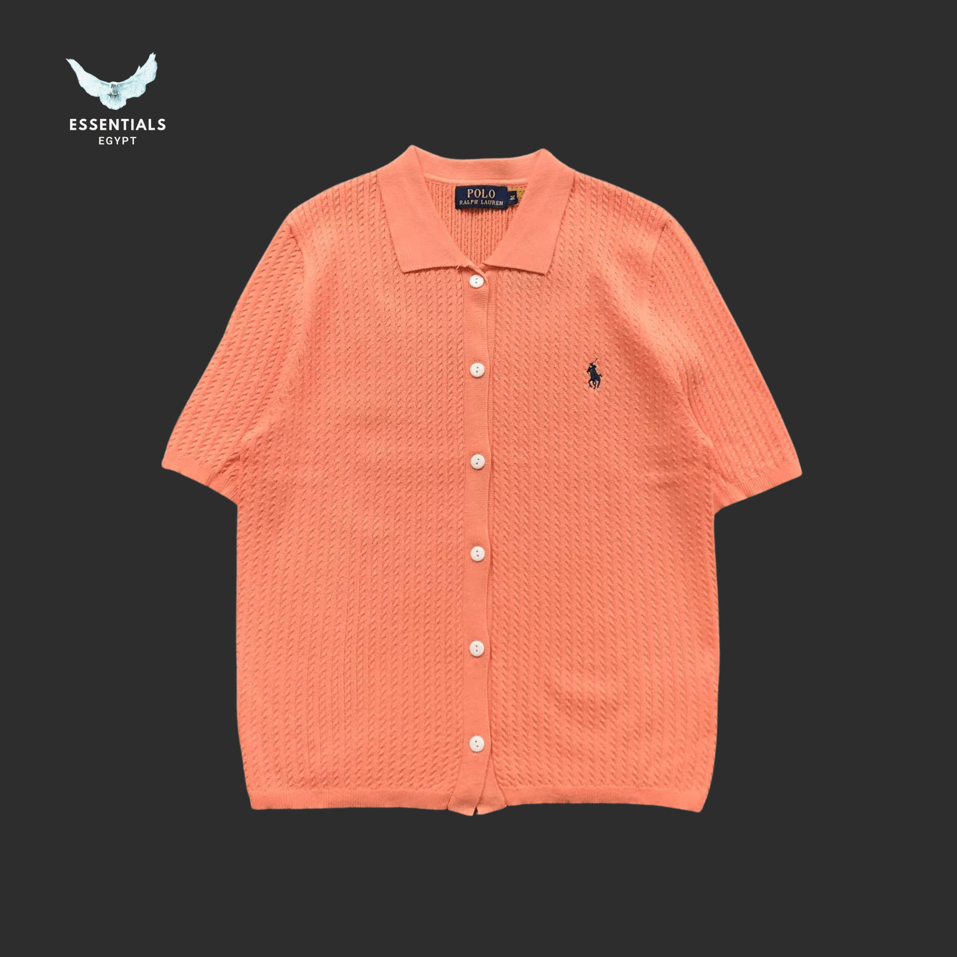 Ralph Lauren Knit Polo Tee – Women’s Fit - ESSENTIALS EGYPT