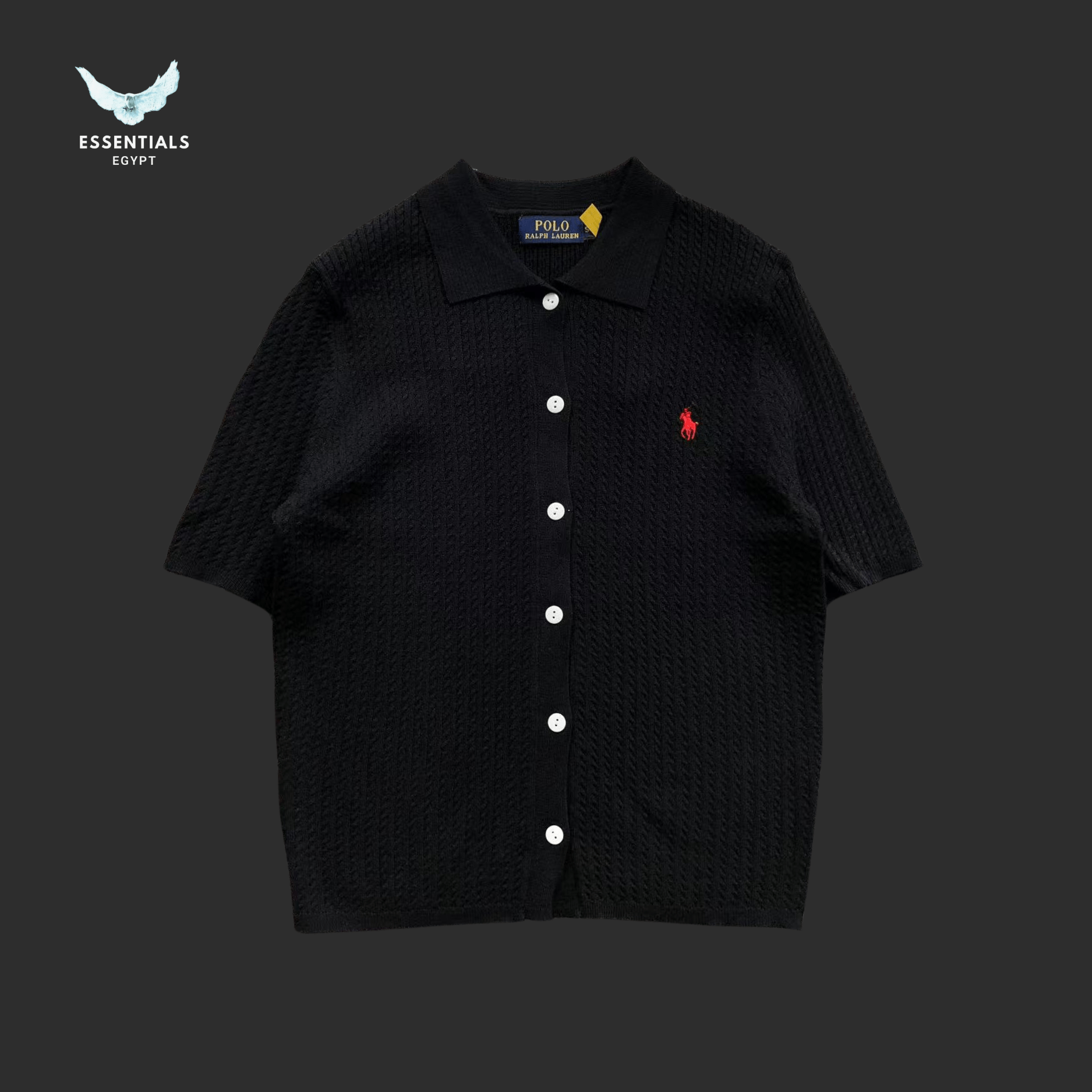 Ralph Lauren Knit Polo Tee – Women’s Fit - ESSENTIALS EGYPT