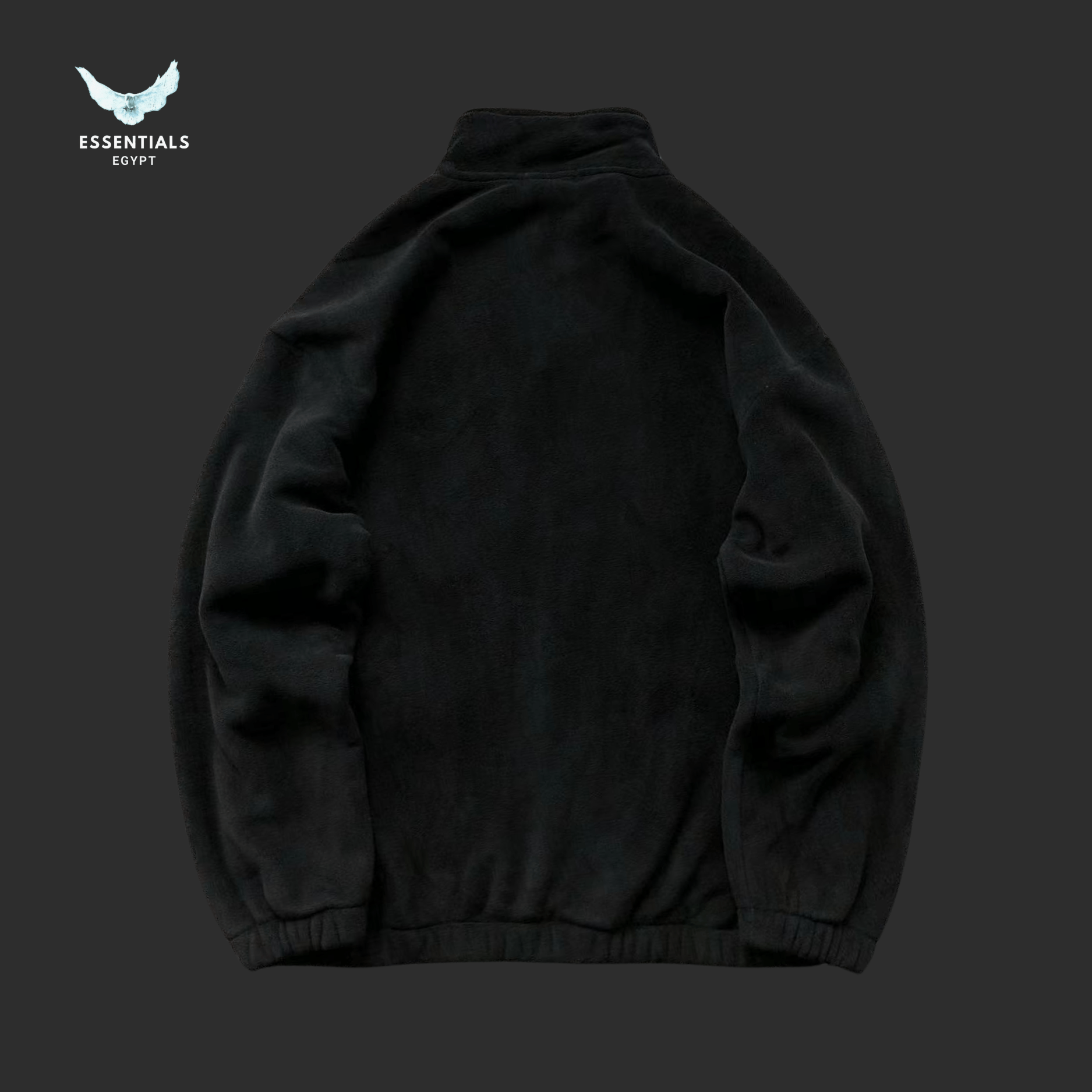 Ralph Lauren Fleece Jacket – Zip Stand Collar - ESSENTIALS EGYPT