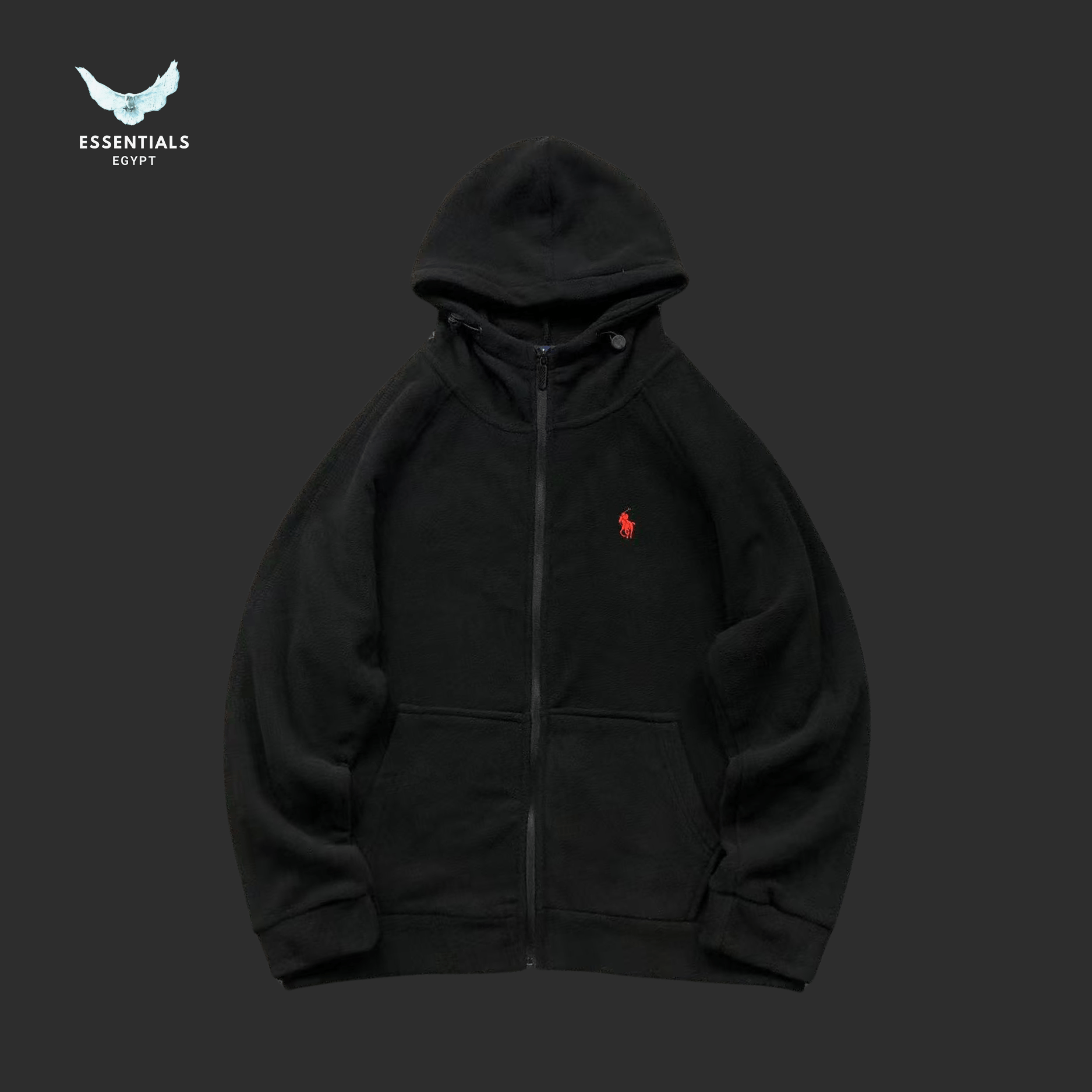 Ralph Lauren Fleece Jacket – Hoodie Edition - ESSENTIALS EGYPT