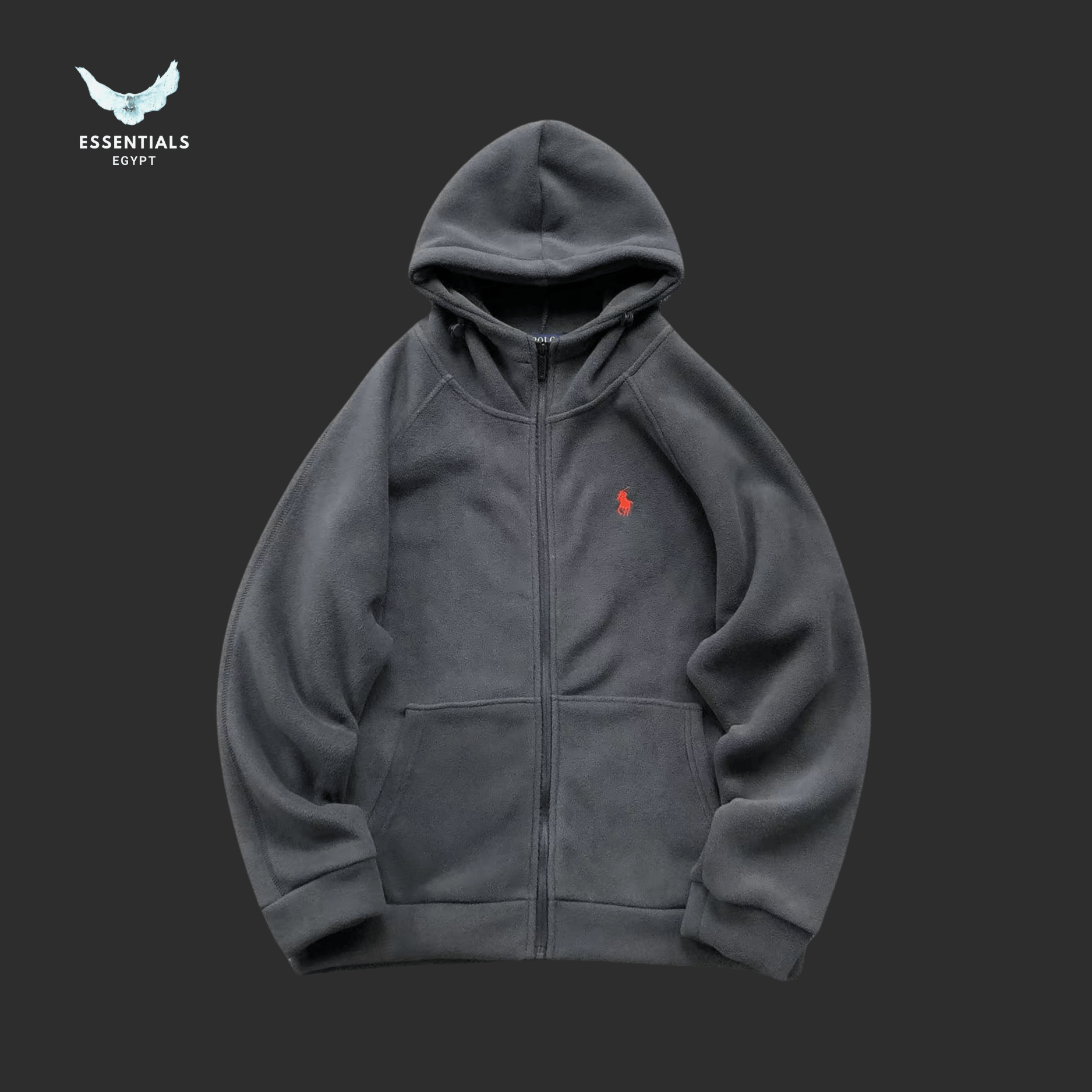 Ralph Lauren Fleece Jacket – Hoodie Edition - ESSENTIALS EGYPT