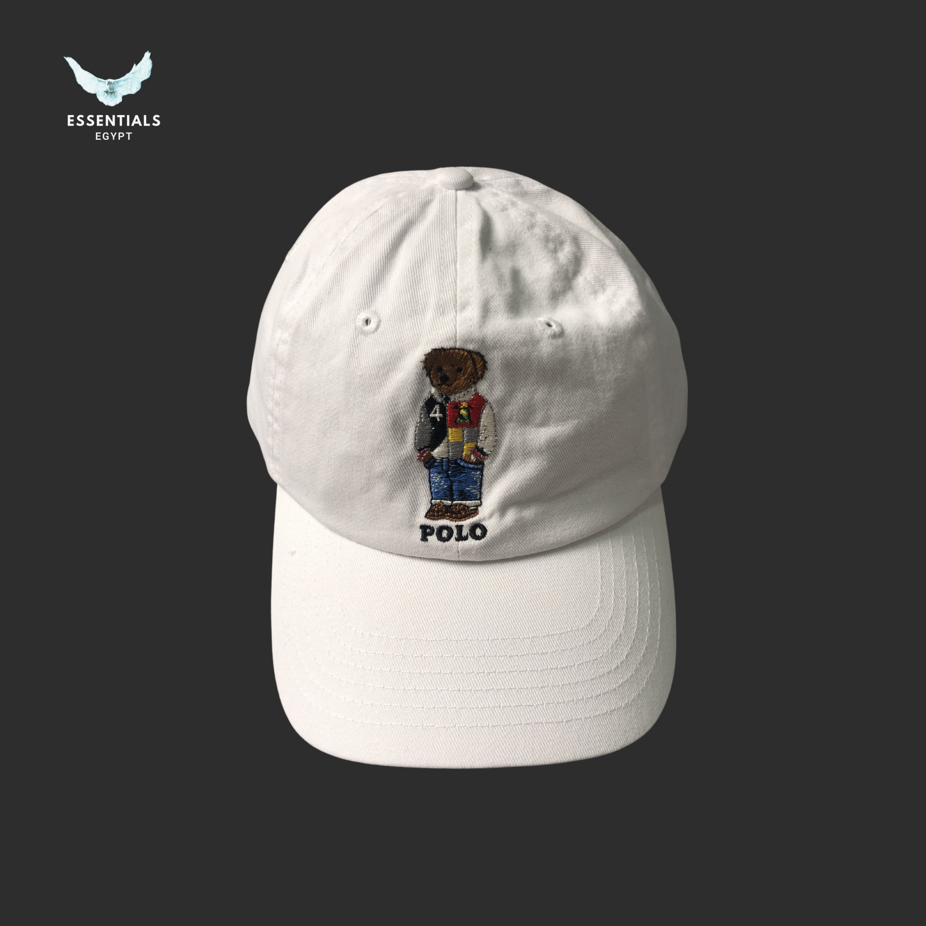 Ralph Lauren Cap – Cotton Chino Bear Logo