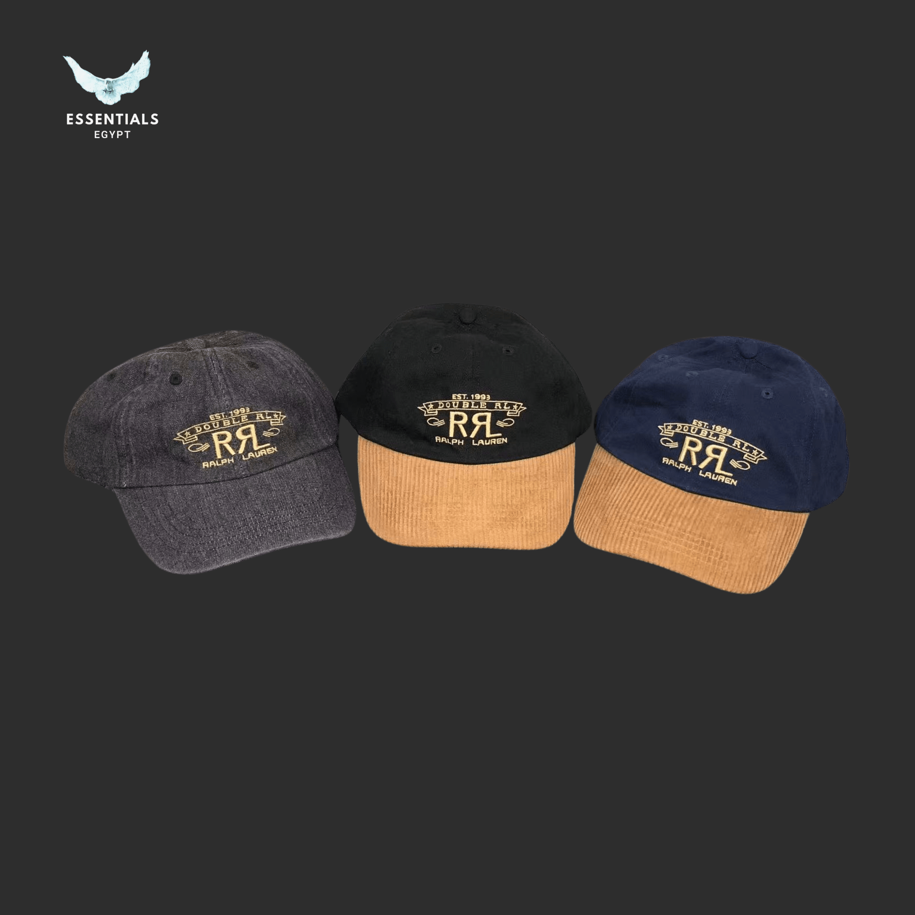 Ralph Lauren Polo Cap – RL Denim Patch - ESSENTIALS EGYPT