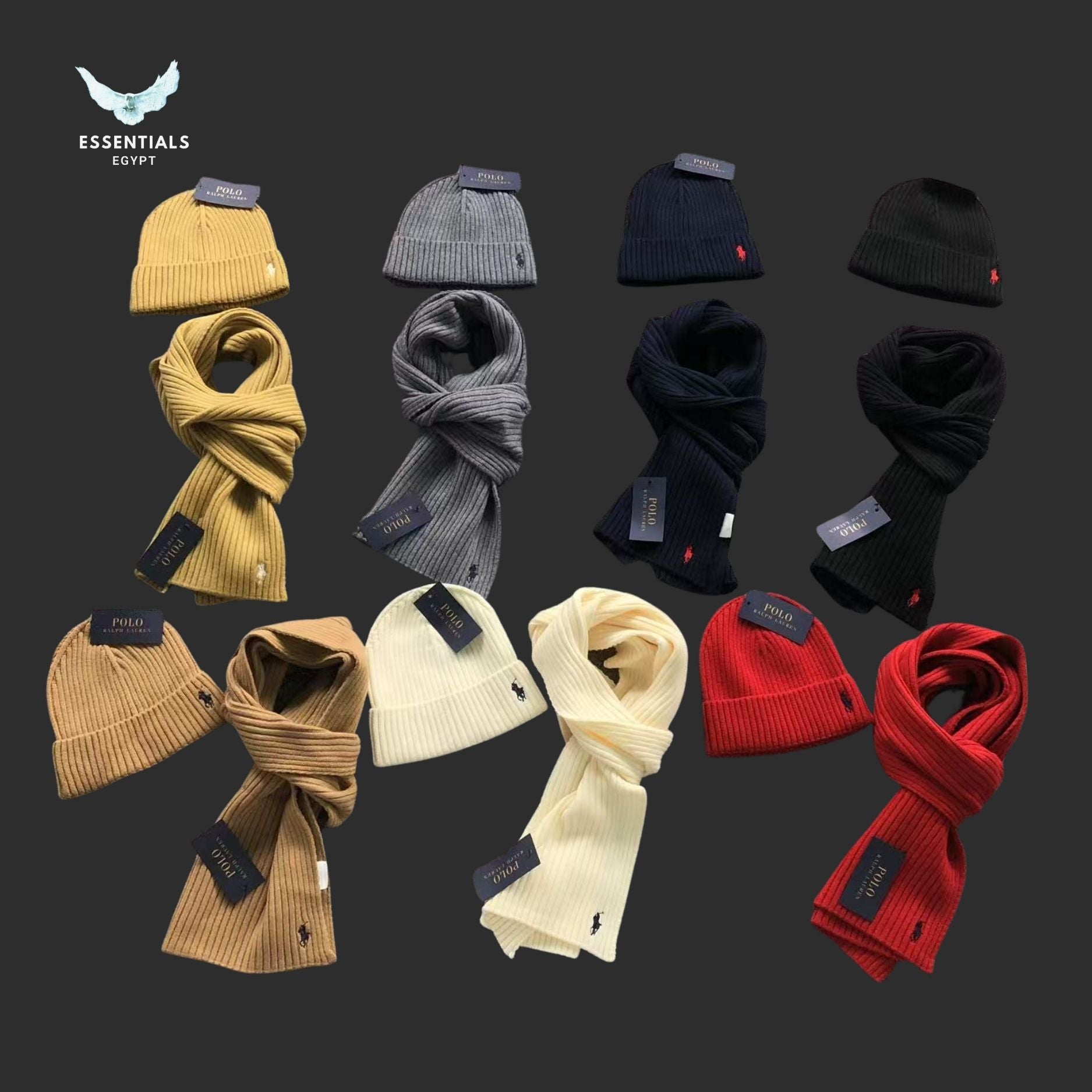 RALPH LAUREN HAT SCARF 2110271676 - ESSENTIALS EGYPT