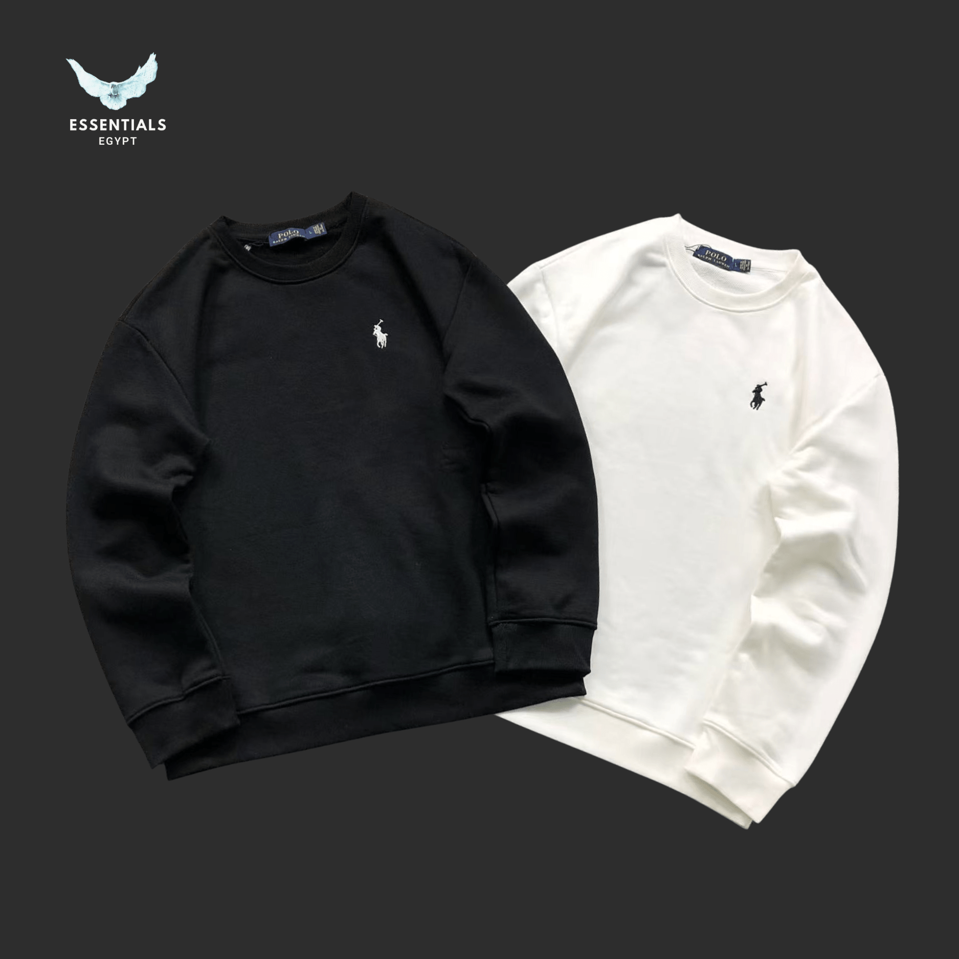 Ralph Lauren Sweatshirt – Classic Crewneck - ESSENTIALS EGYPT