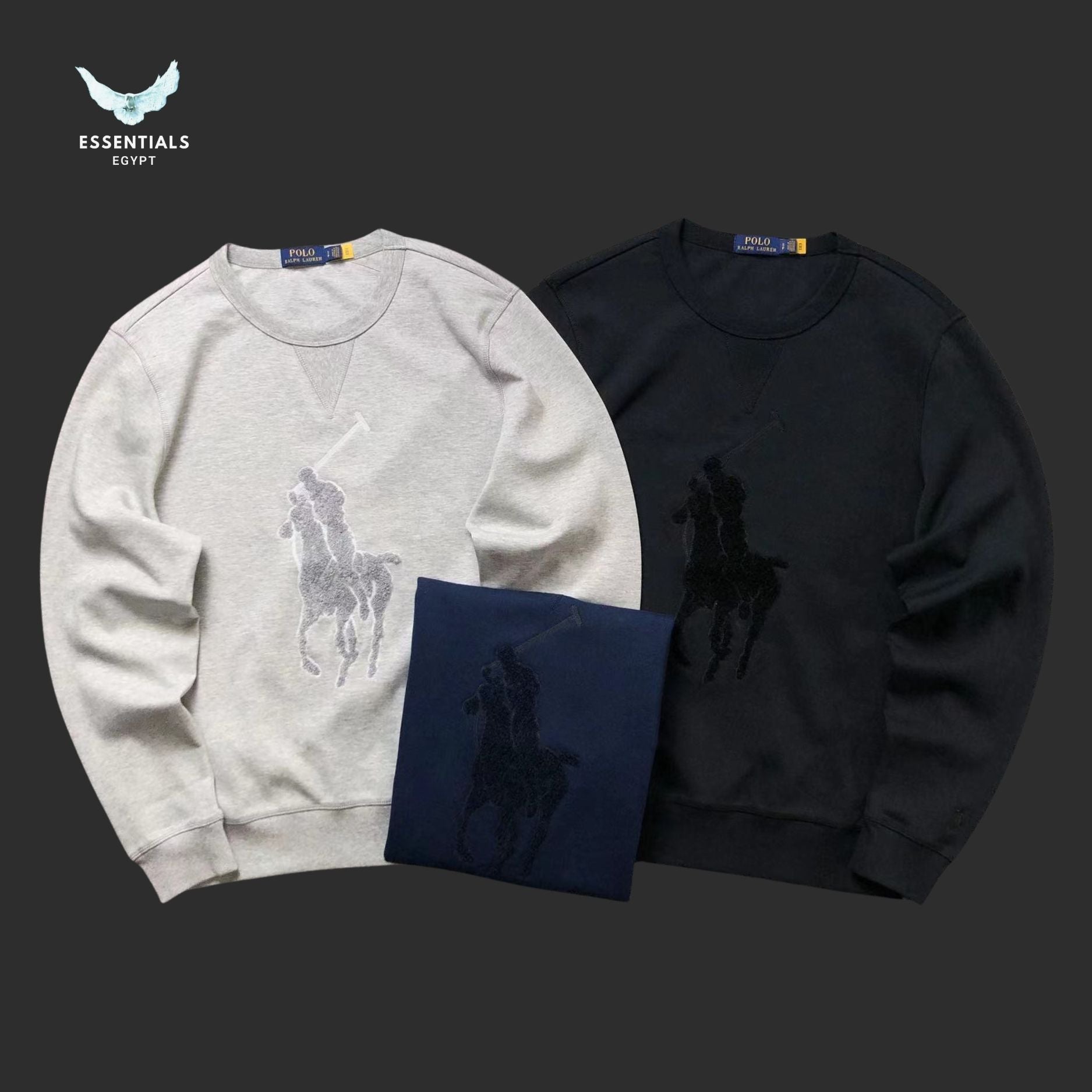RALPH LAUREN SWEATSHIRT 182702 - ESSENTIALS EGYPT