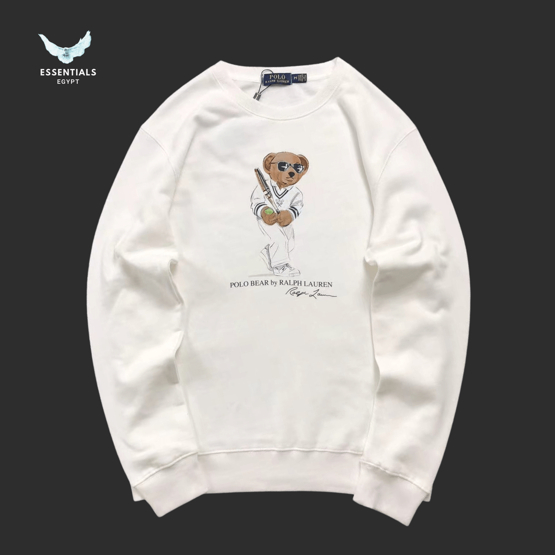 Ralph Lauren Crewneck – Fleece Polo Bear - ESSENTIALS EGYPT