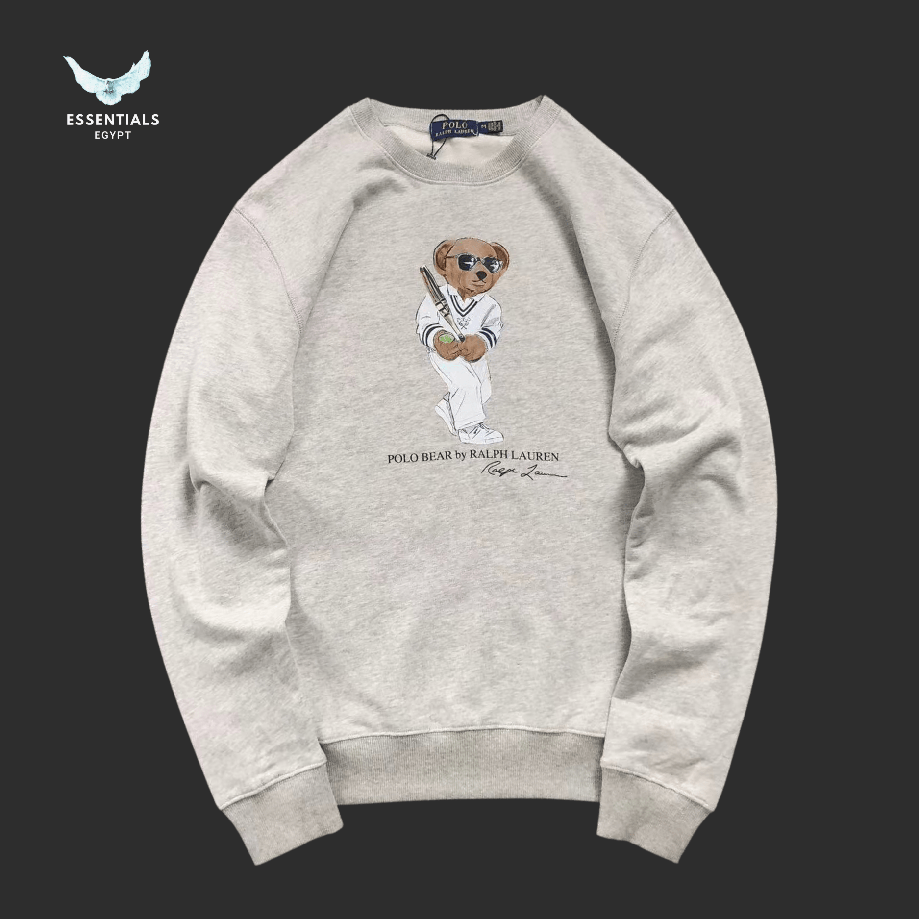 Ralph Lauren Crewneck – Fleece Polo Bear - ESSENTIALS EGYPT