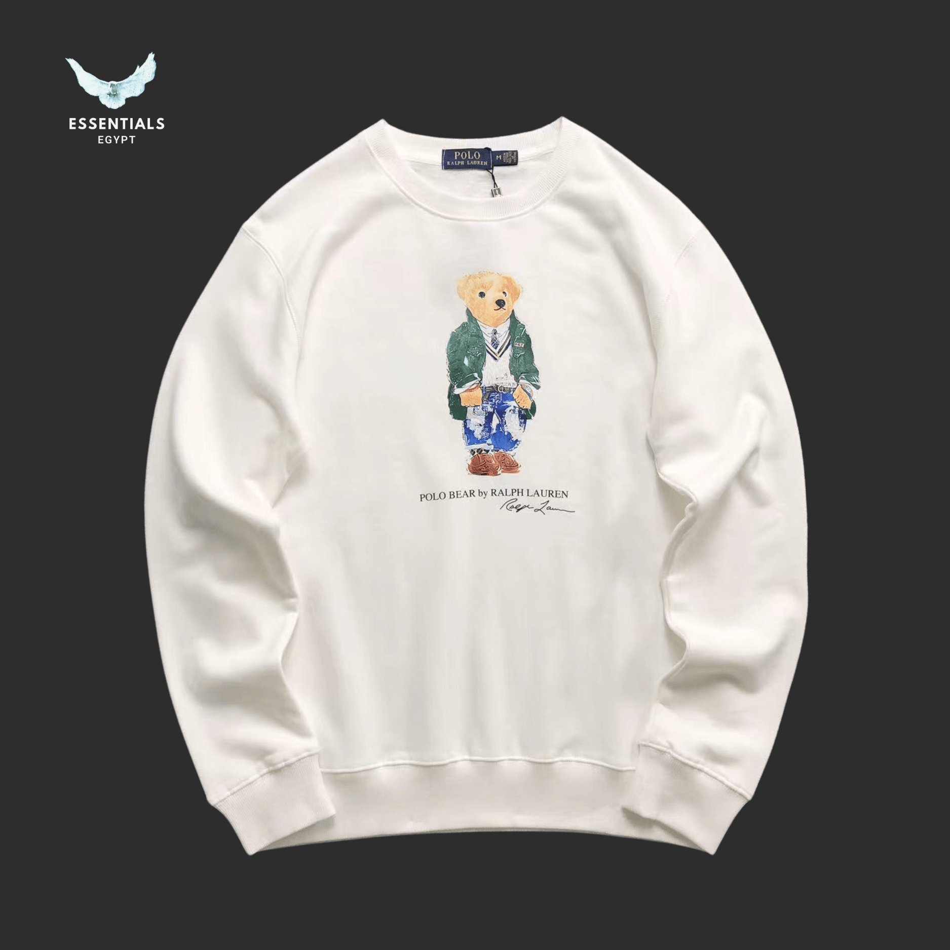 Ralph Lauren Sweatshirt – Polo Bear Graphic - ESSENTIALS EGYPT