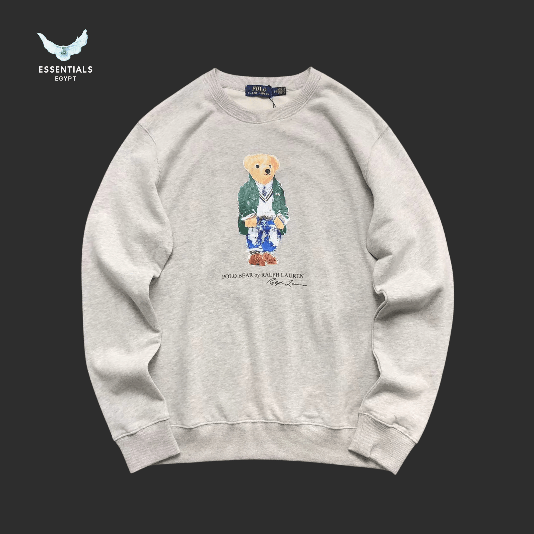 Ralph Lauren Sweatshirt – Polo Bear Graphic - ESSENTIALS EGYPT