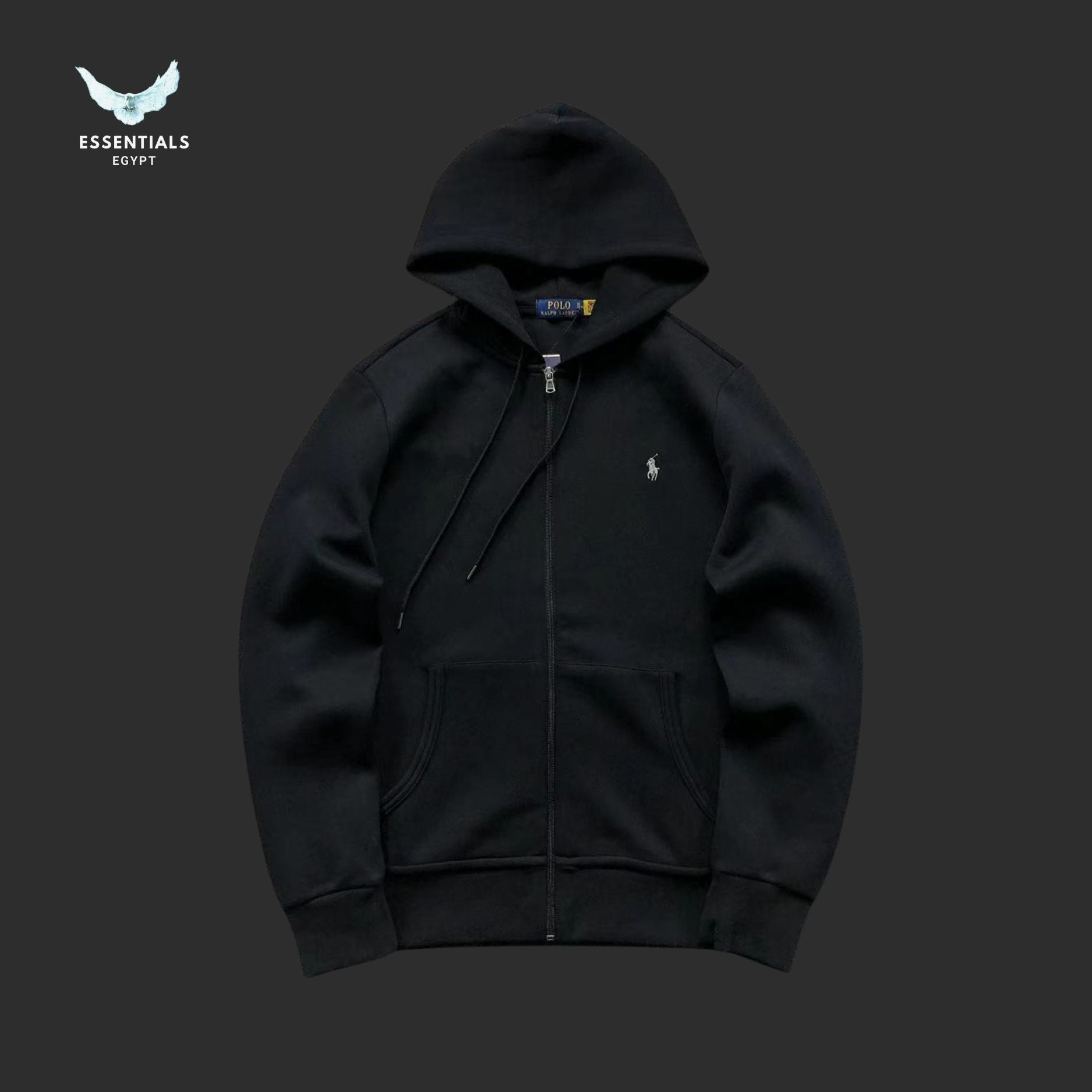 Ralph Lauren Zip Hoodie – Seasonal Edition - ESSENTIALS EGYPT