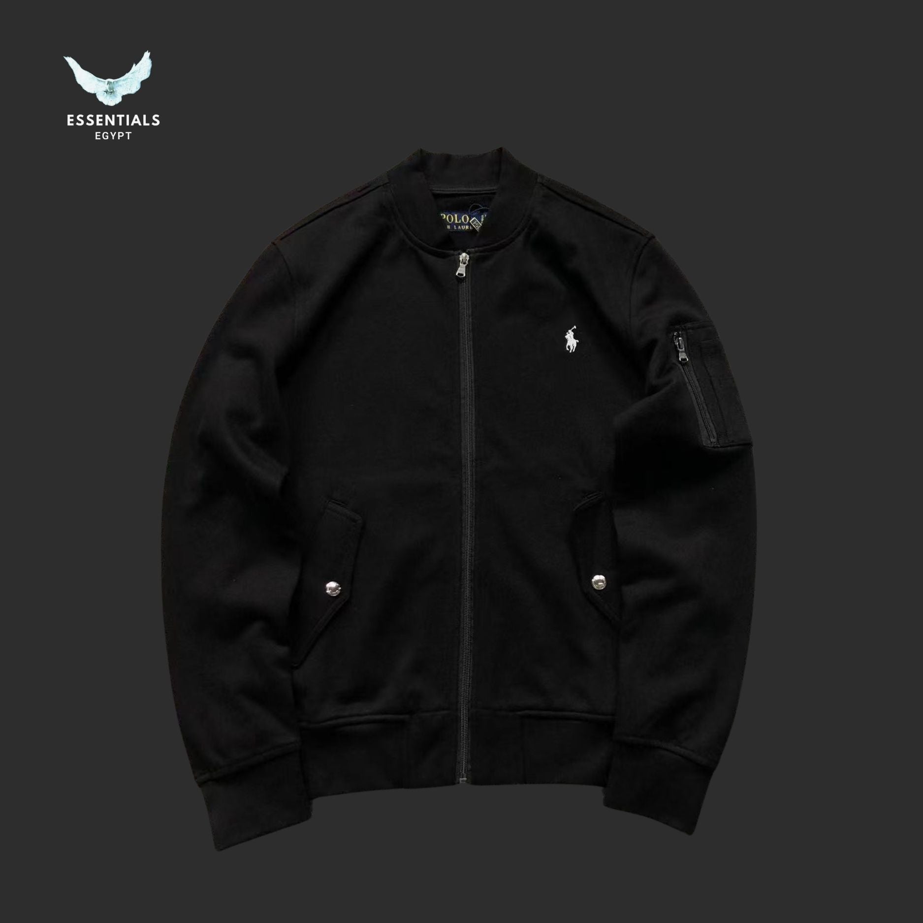Ralph Lauren Track Jacket – Pony Logo - ESSENTIALS EGYPT
