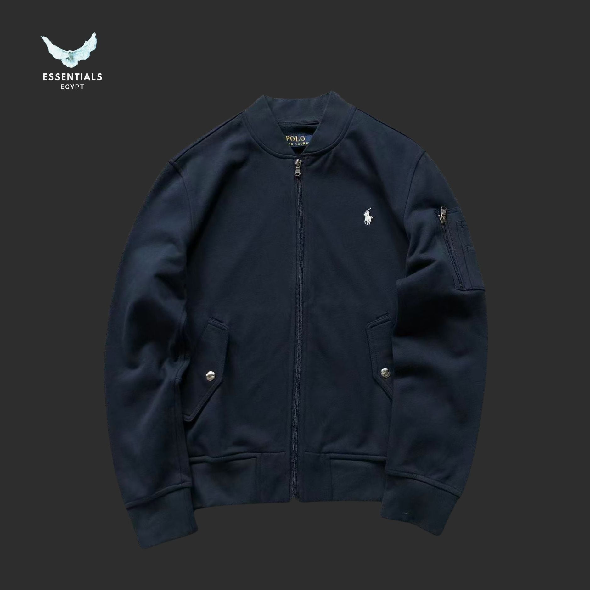 Ralph Lauren Track Jacket – Pony Logo - ESSENTIALS EGYPT