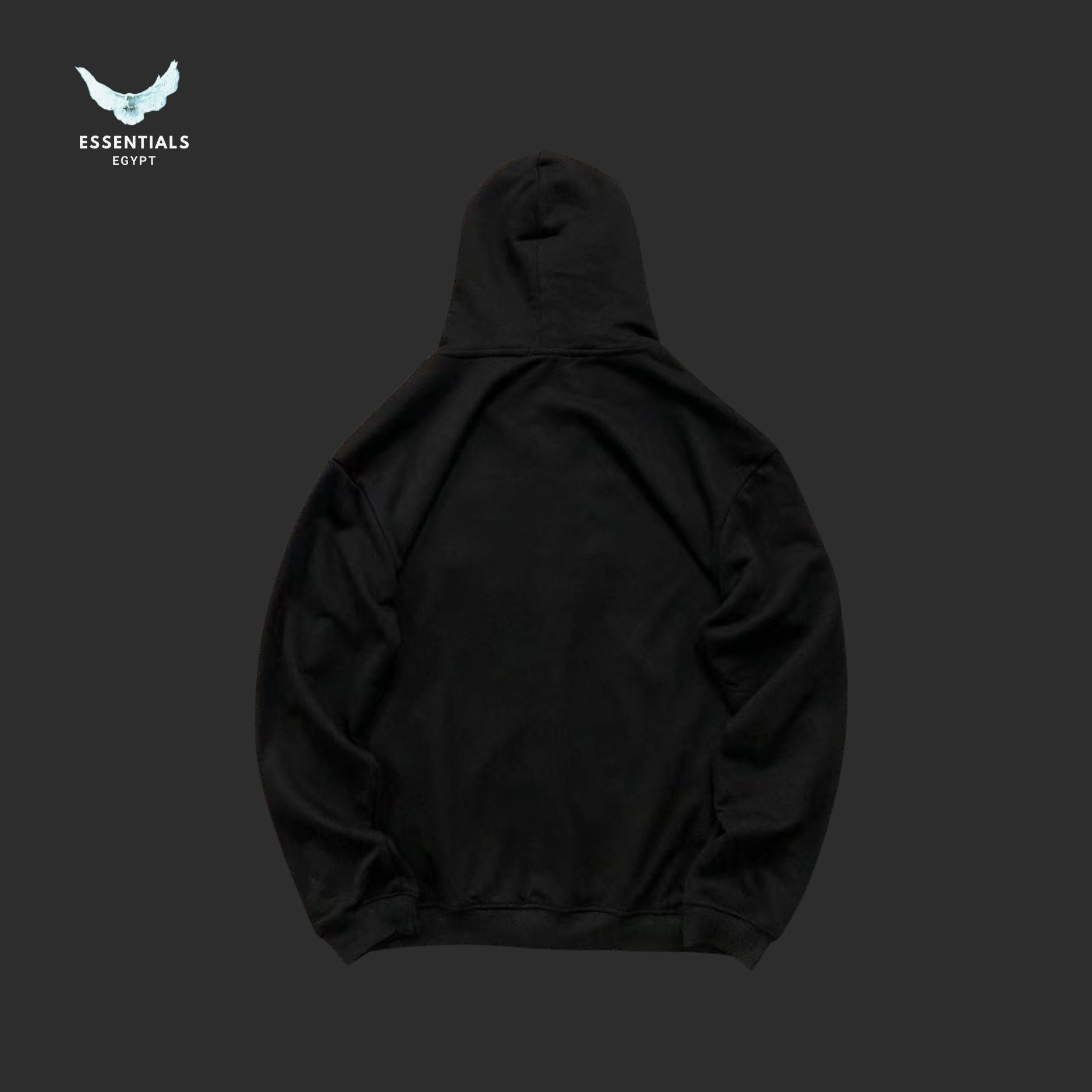 Ralph Lauren Hoodie – Polo Logo Black & Grey - ESSENTIALS EGYPT