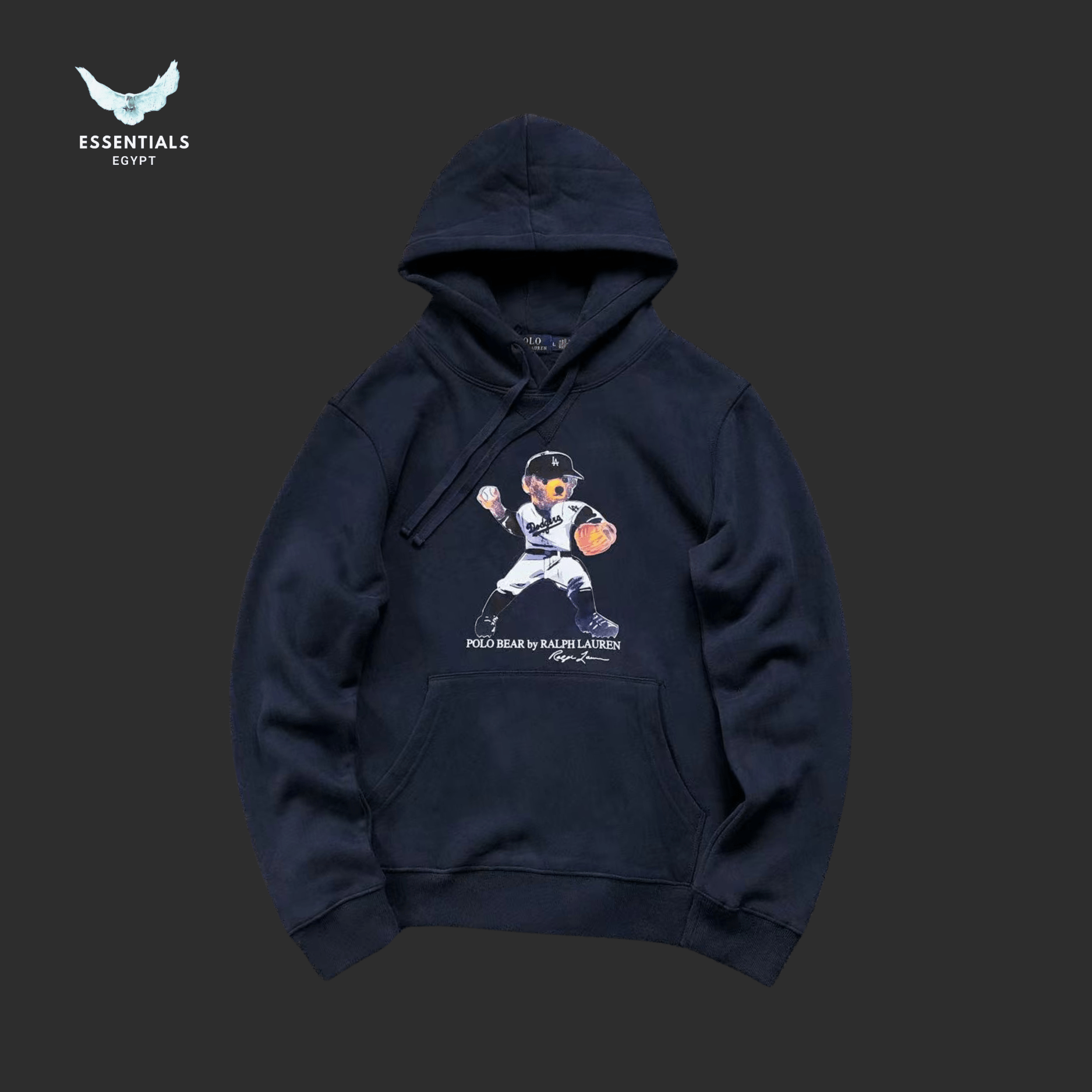 Ralph Lauren Hoodie – Basketball Bear Edition - ESSENTIALS EGYPT