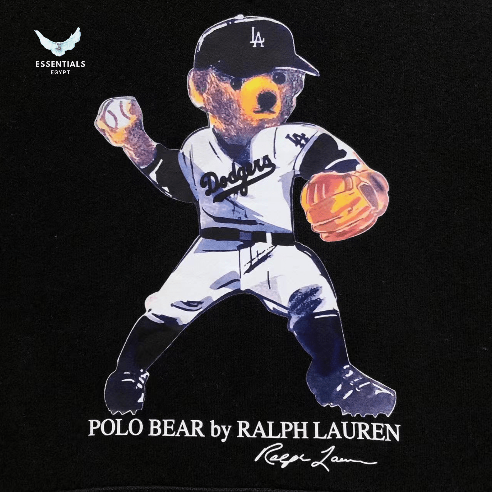 Ralph Lauren Hoodie – Basketball Bear Edition - ESSENTIALS EGYPT
