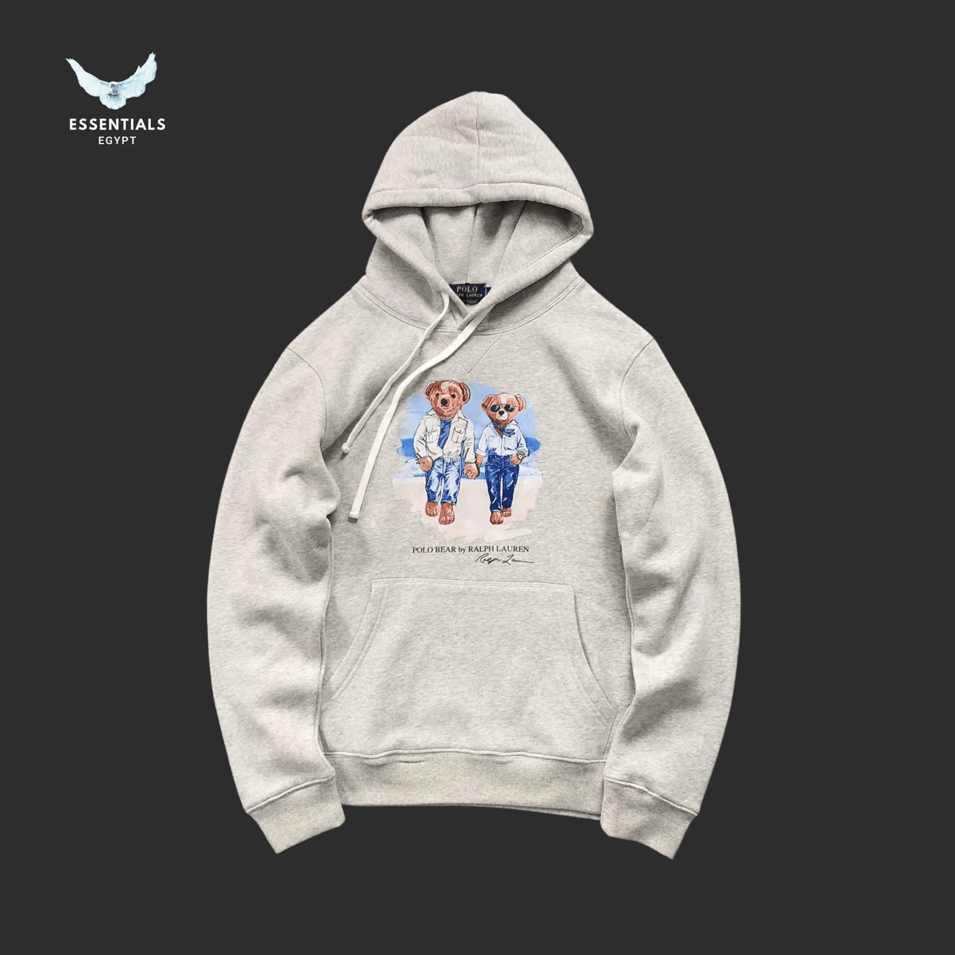 Ralph Lauren Hoodie – Twin Bear Print - ESSENTIALS EGYPT