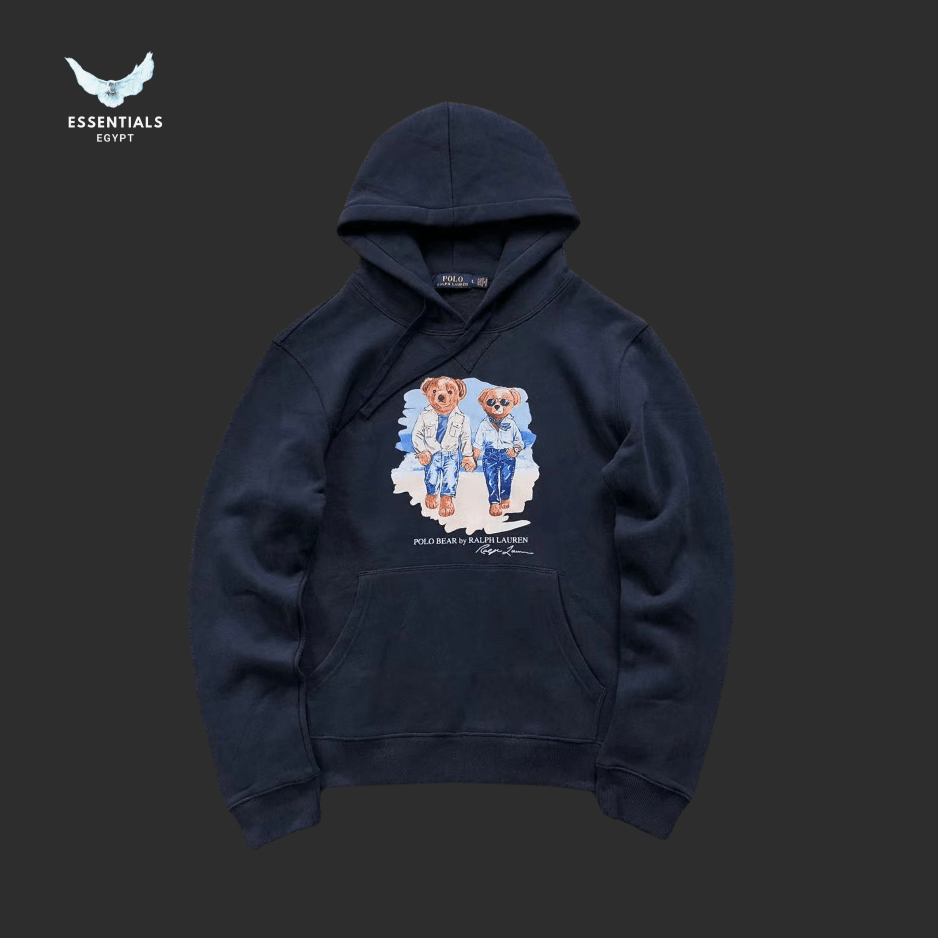 Ralph Lauren Hoodie – Twin Bear Print - ESSENTIALS EGYPT