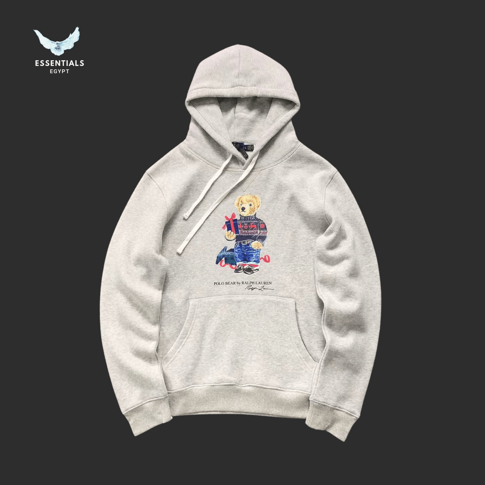 Ralph Lauren Hoodie – Bear with Shopping Bags - ESSENTIALS EGYPT