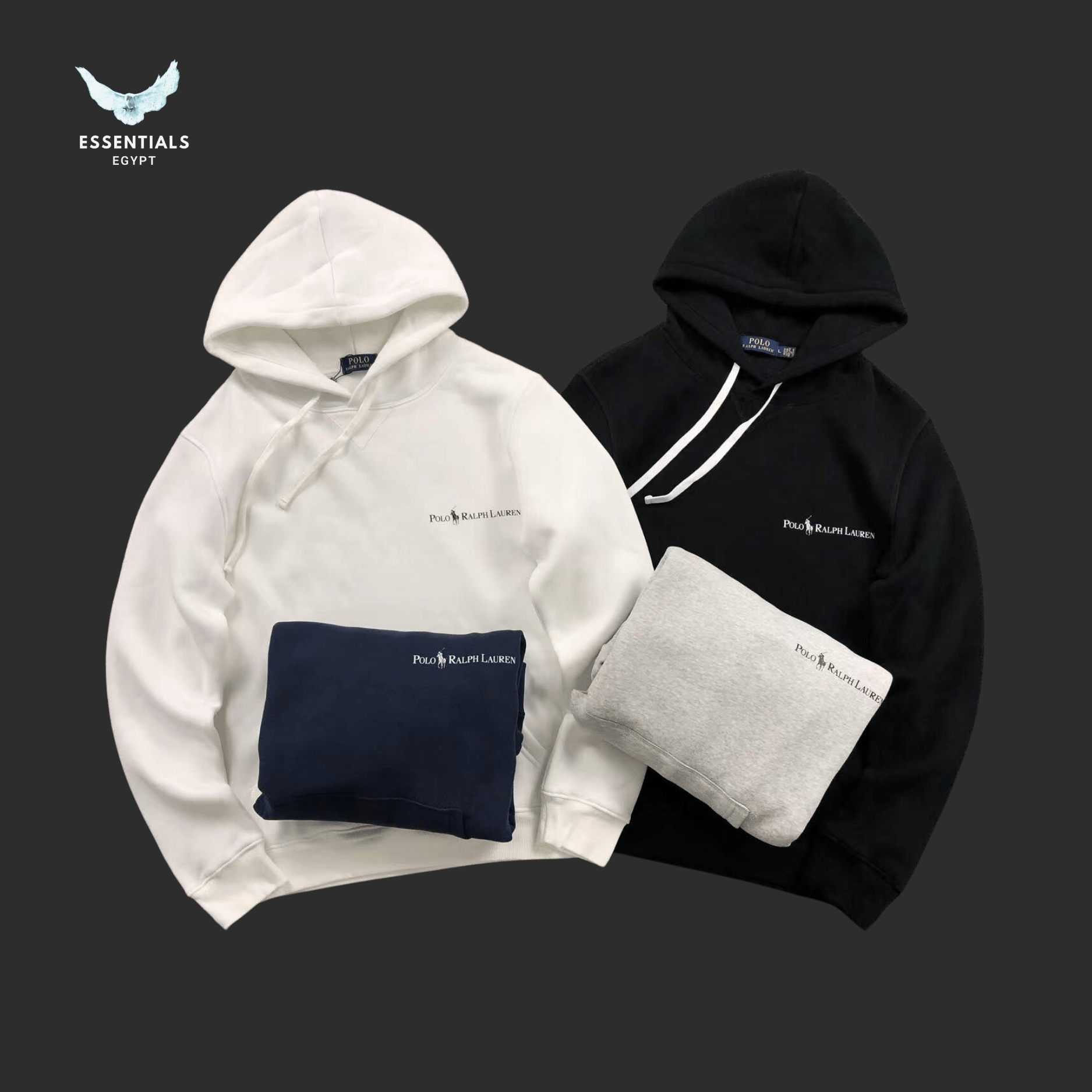 Ralph Lauren Hoodie – Embroidered Script Logo - ESSENTIALS EGYPT